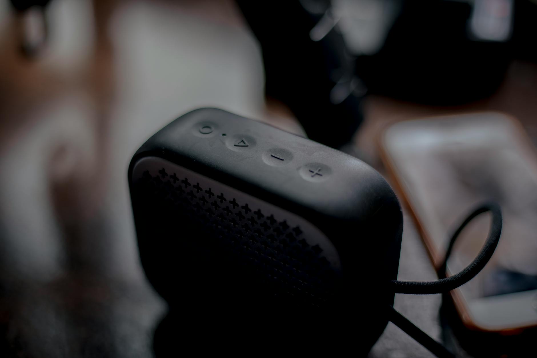 Phone Speaker Playing Music