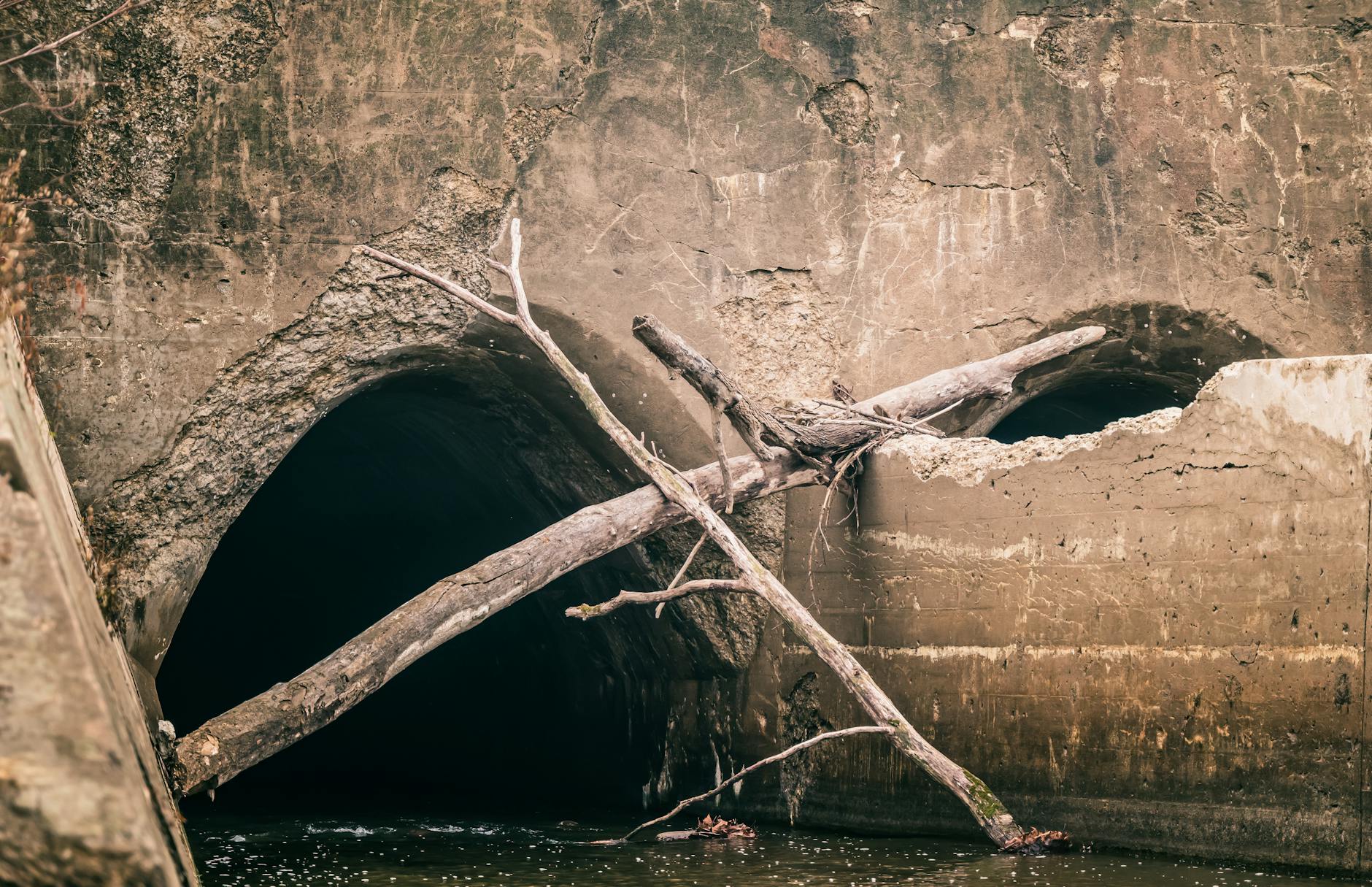 Collapsed Sewer Pipe