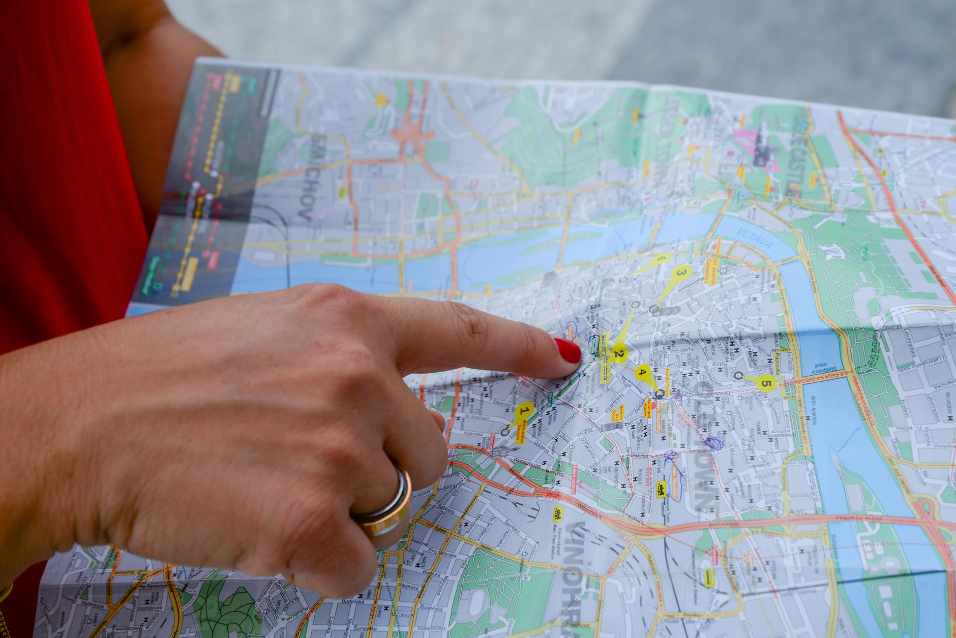 Tourist Maps In Public