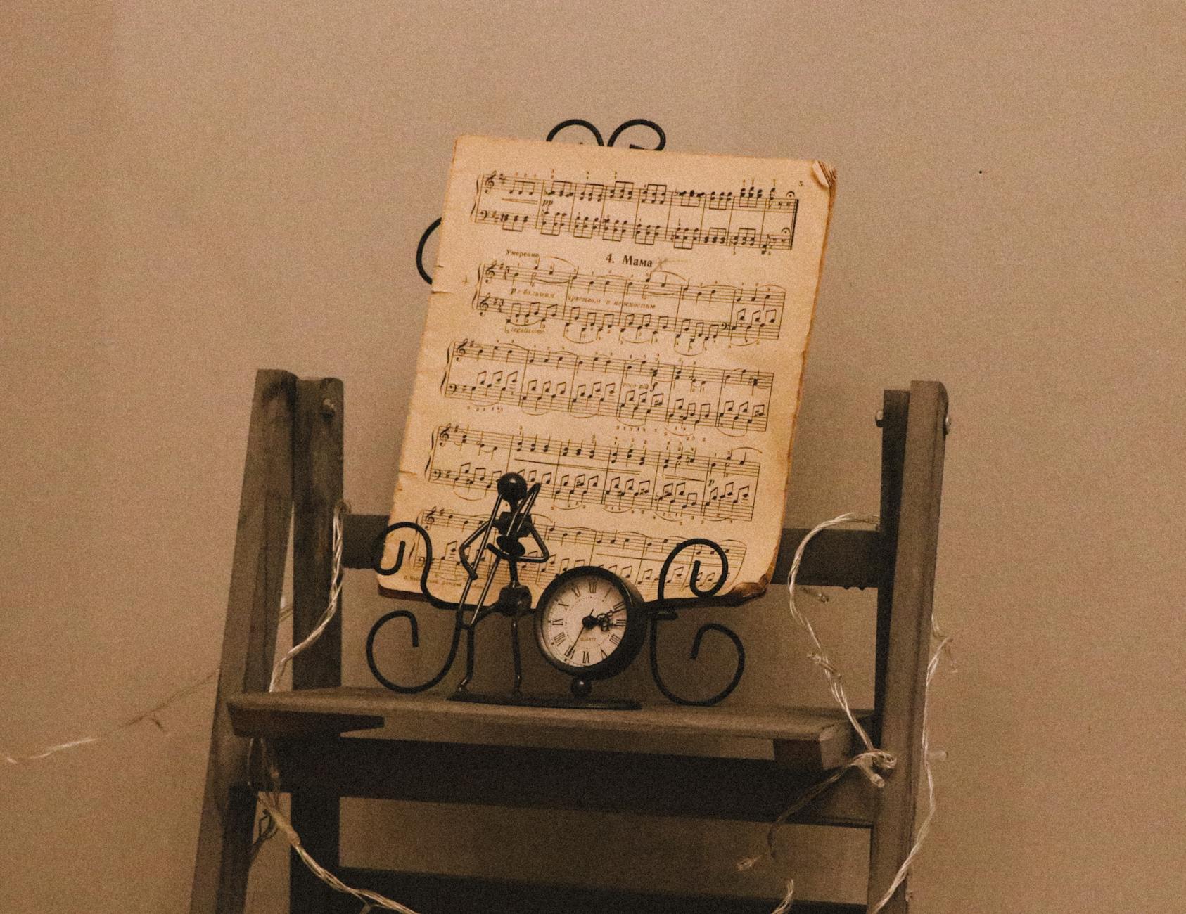 Music Notes Display