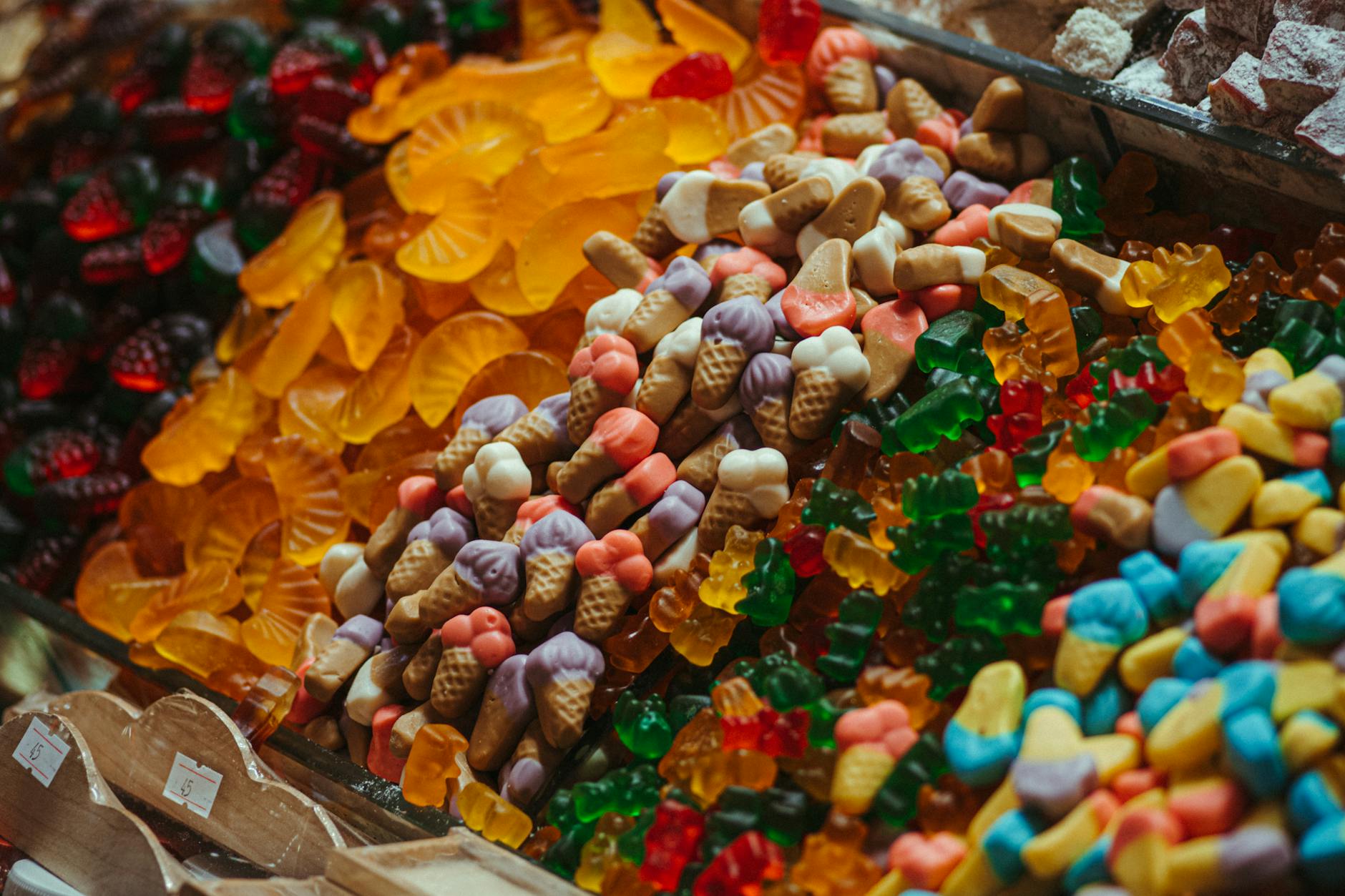 Gummy Candies Display