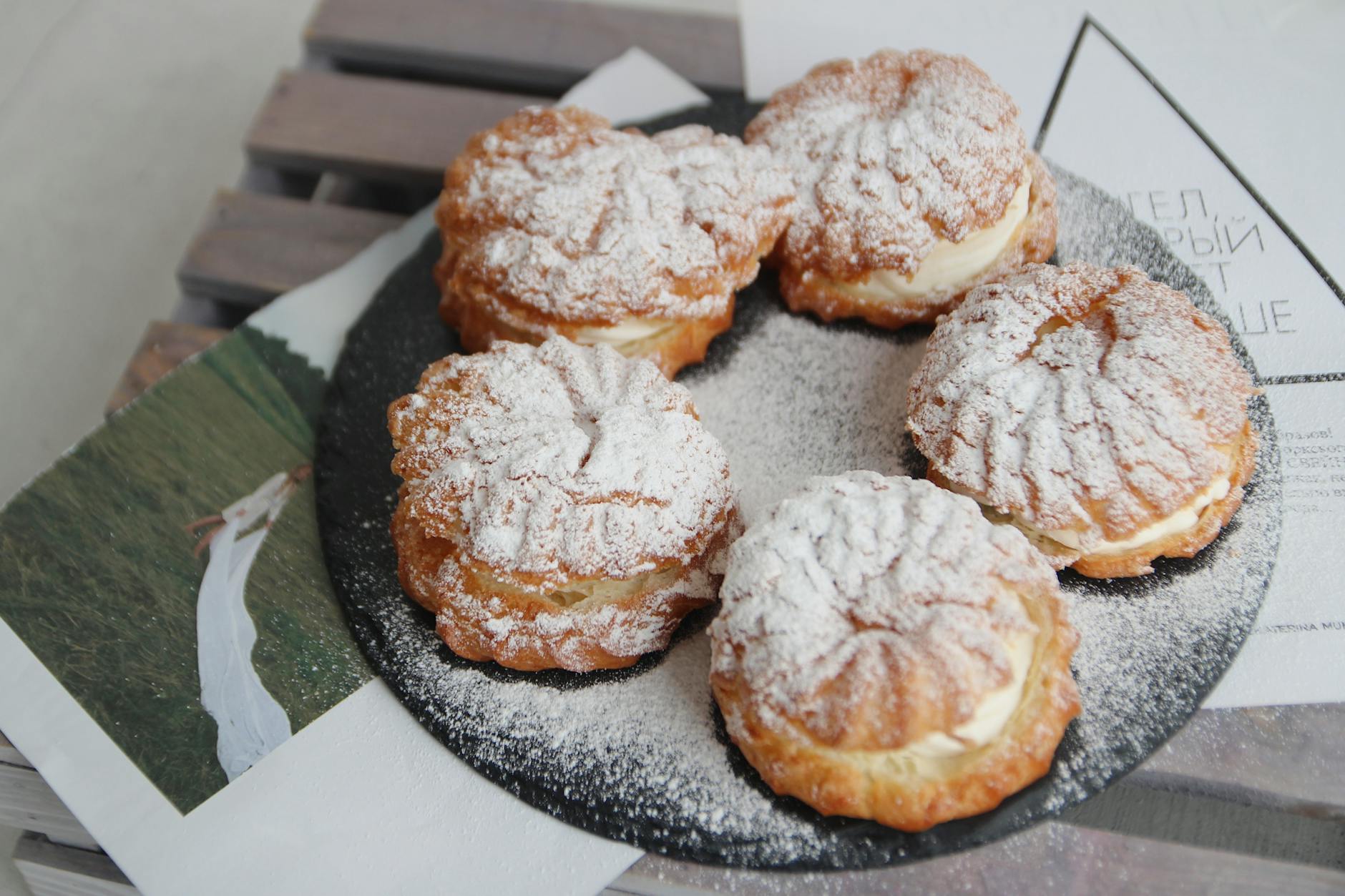 Cream-Filled Pastries