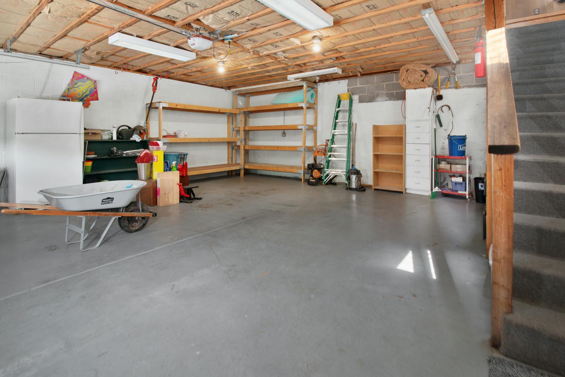 Freestanding Shelving Garage