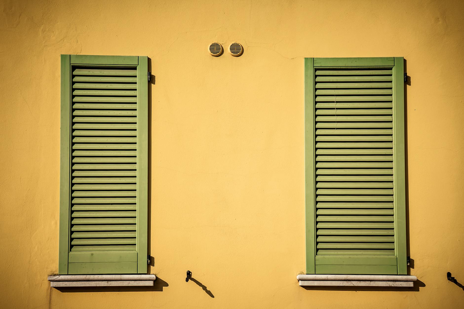 Repainted Shutters