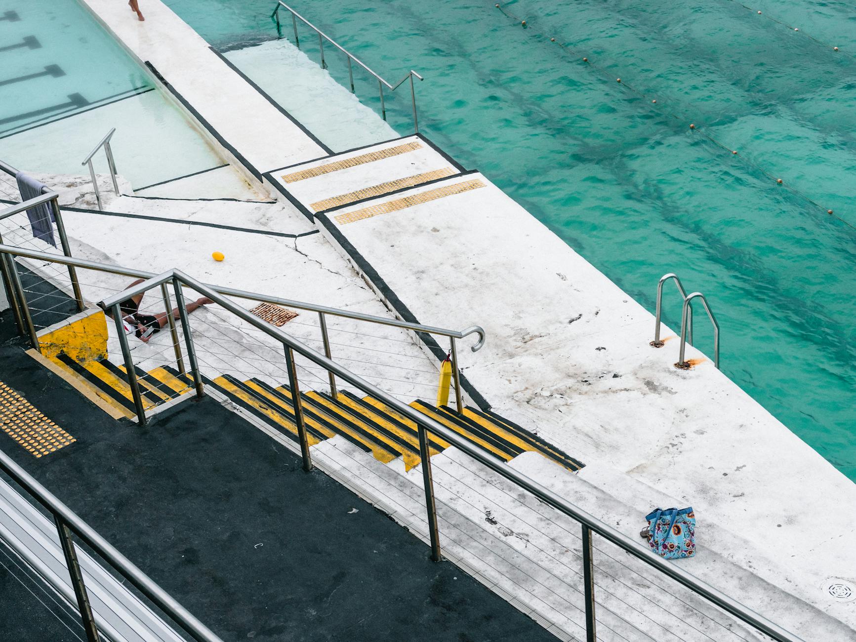 Run Pool Deck Public Swimming Pool