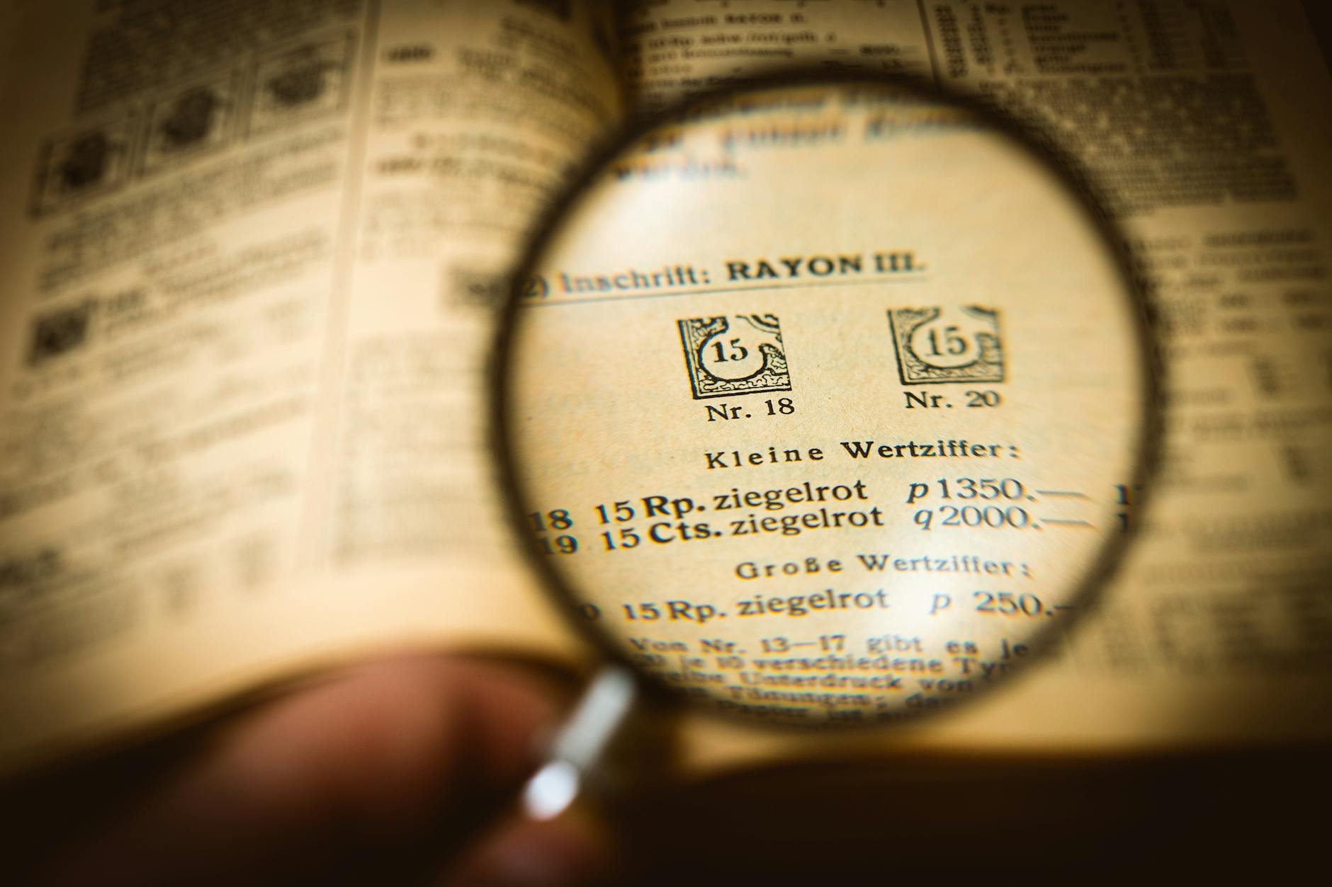 Magnifying Glass And Books