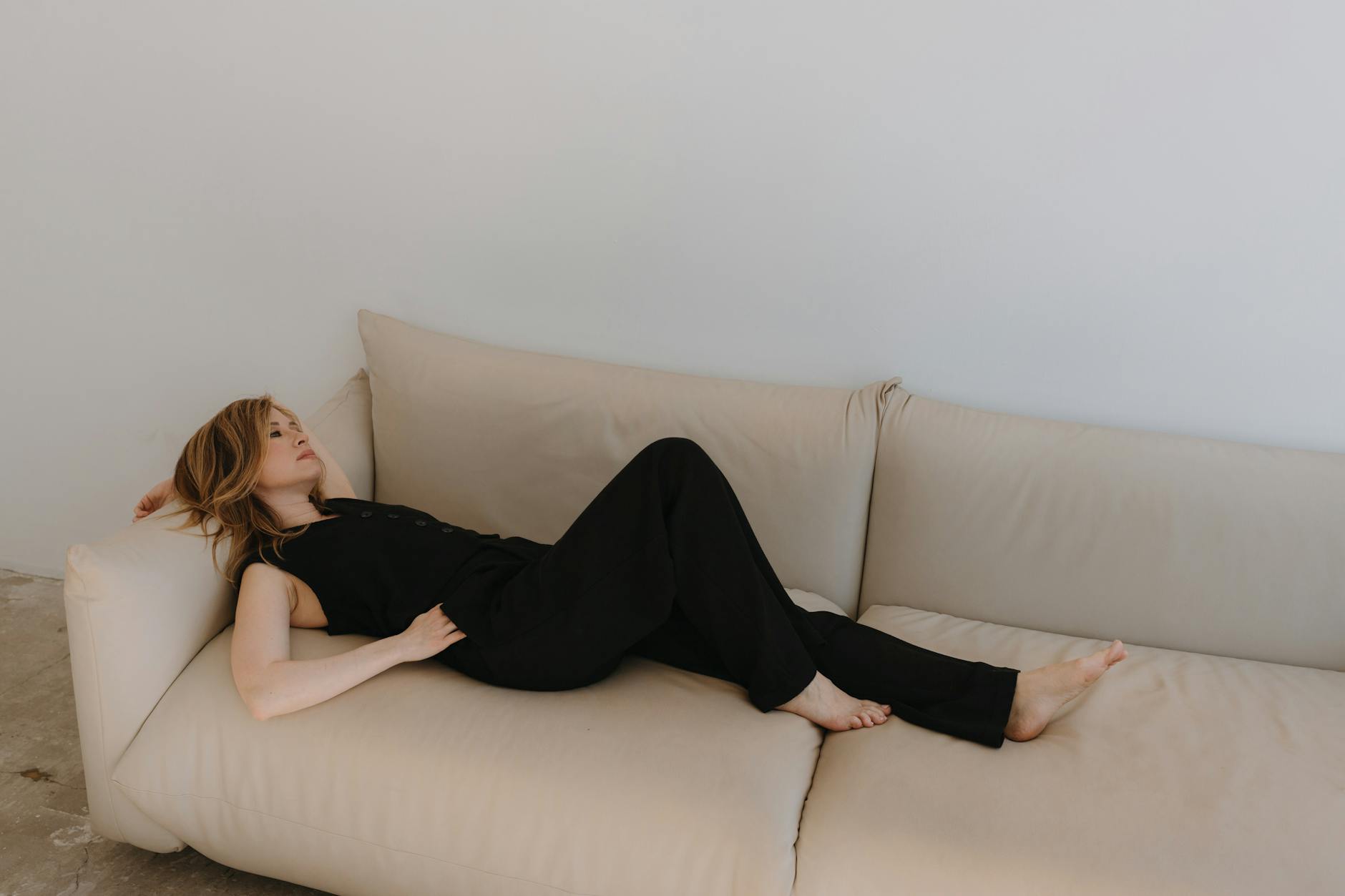 Comfortable Sofa Posture