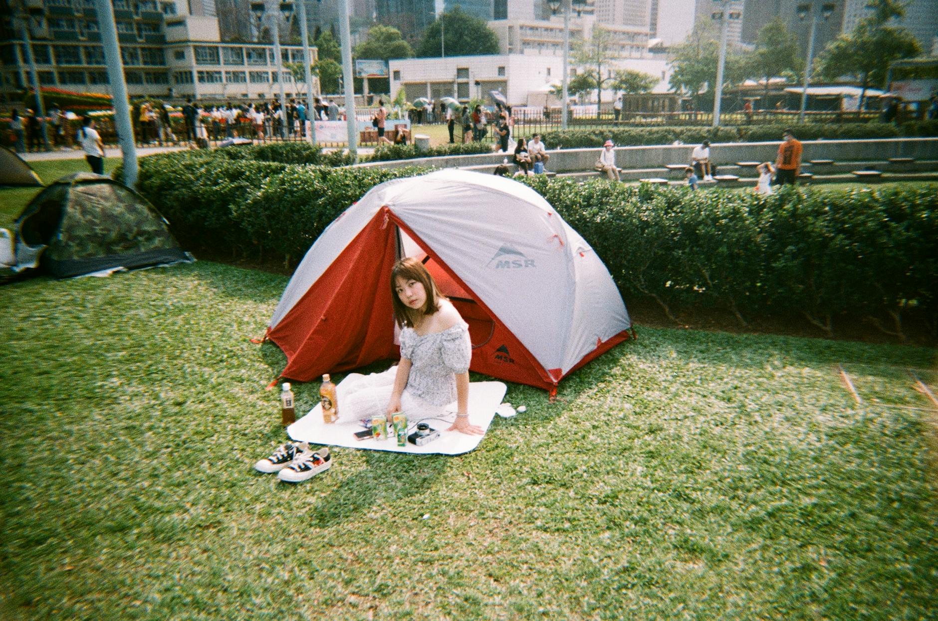 Camping In Park
