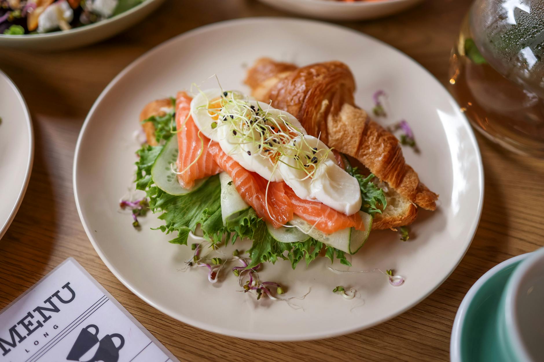 Smoked Salmon Breakfast