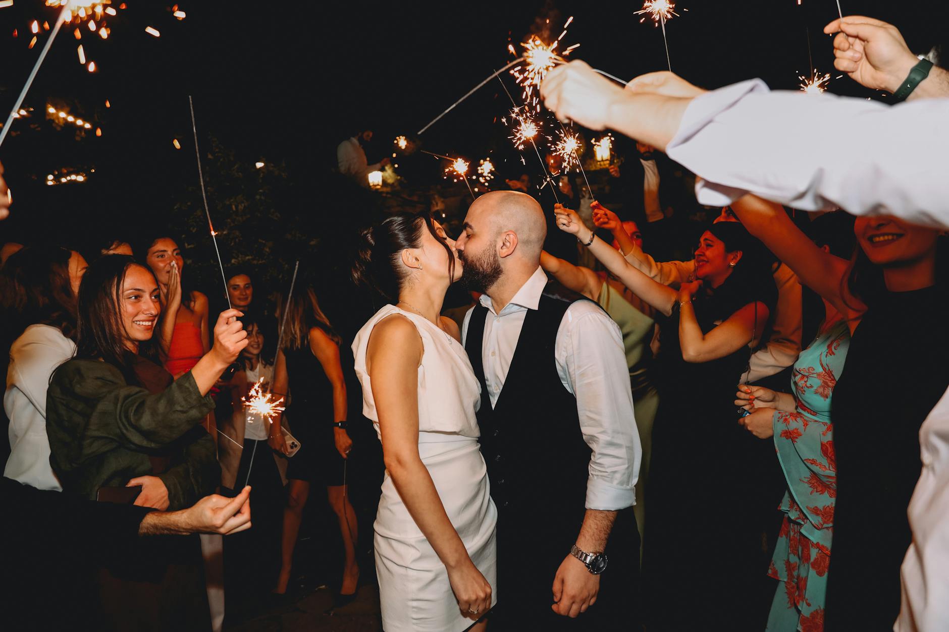 Guests Exiting Ceremony