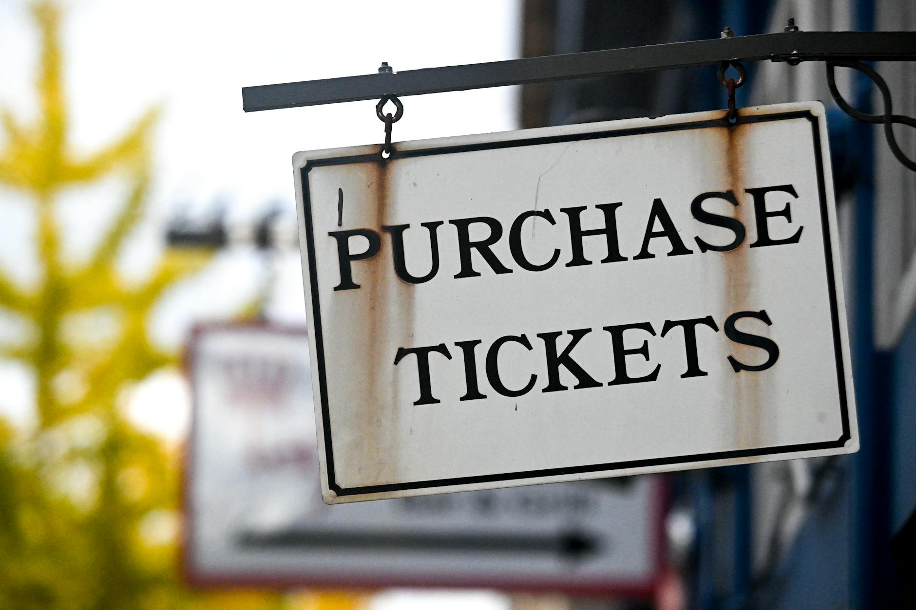 Sold-out Ticket Sign