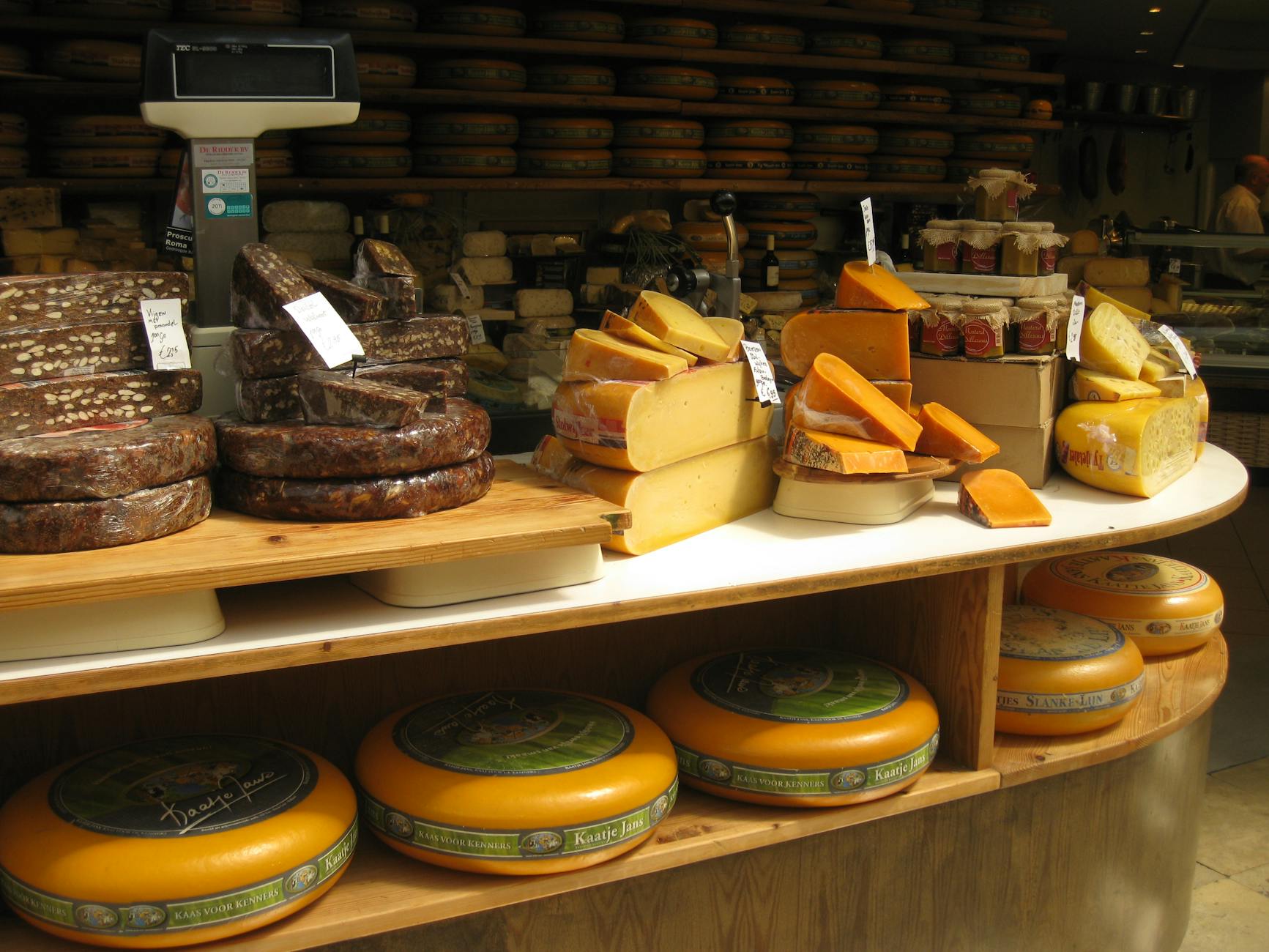 Artisanal Cheese Display