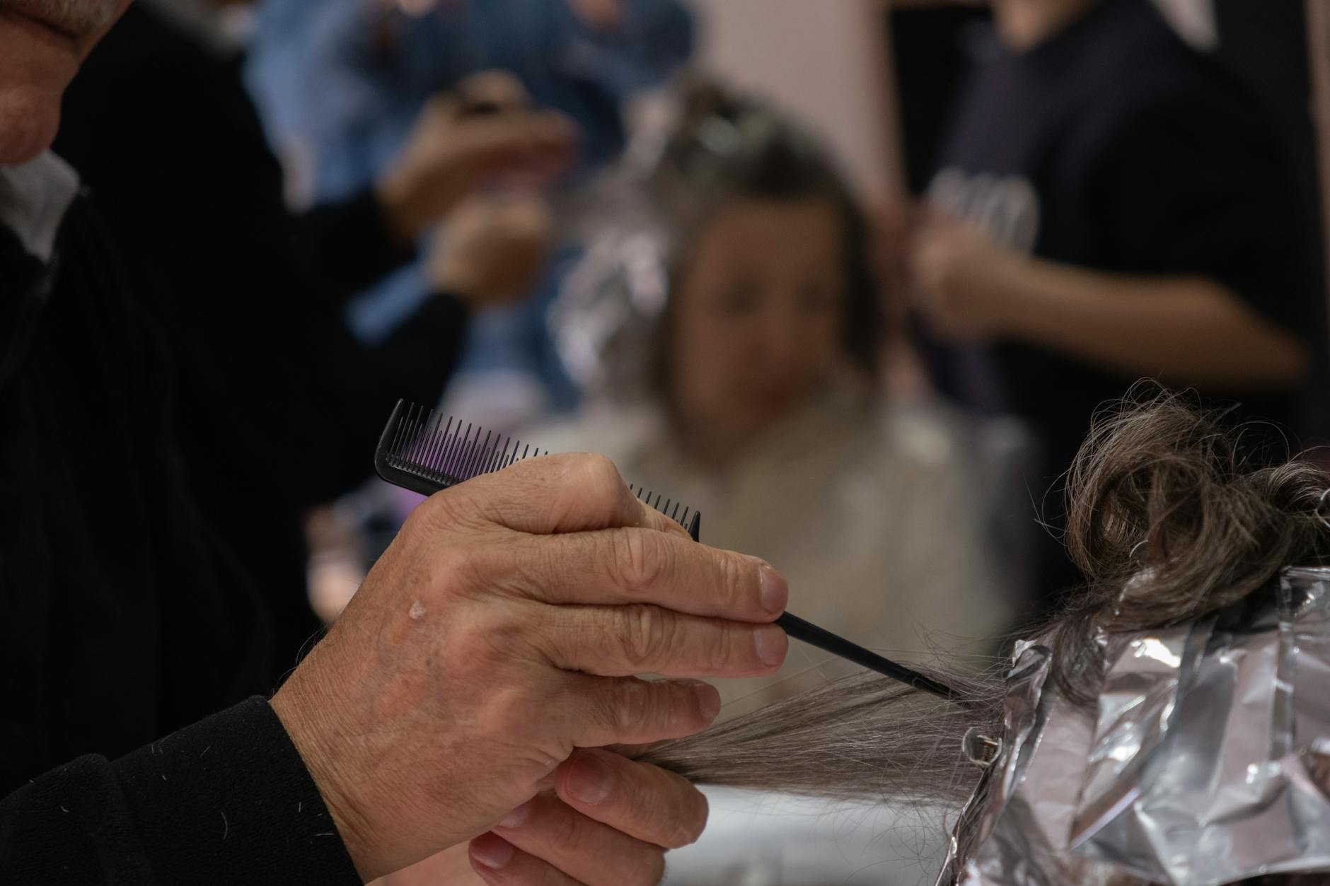 Requesting Highlights Hair Salon