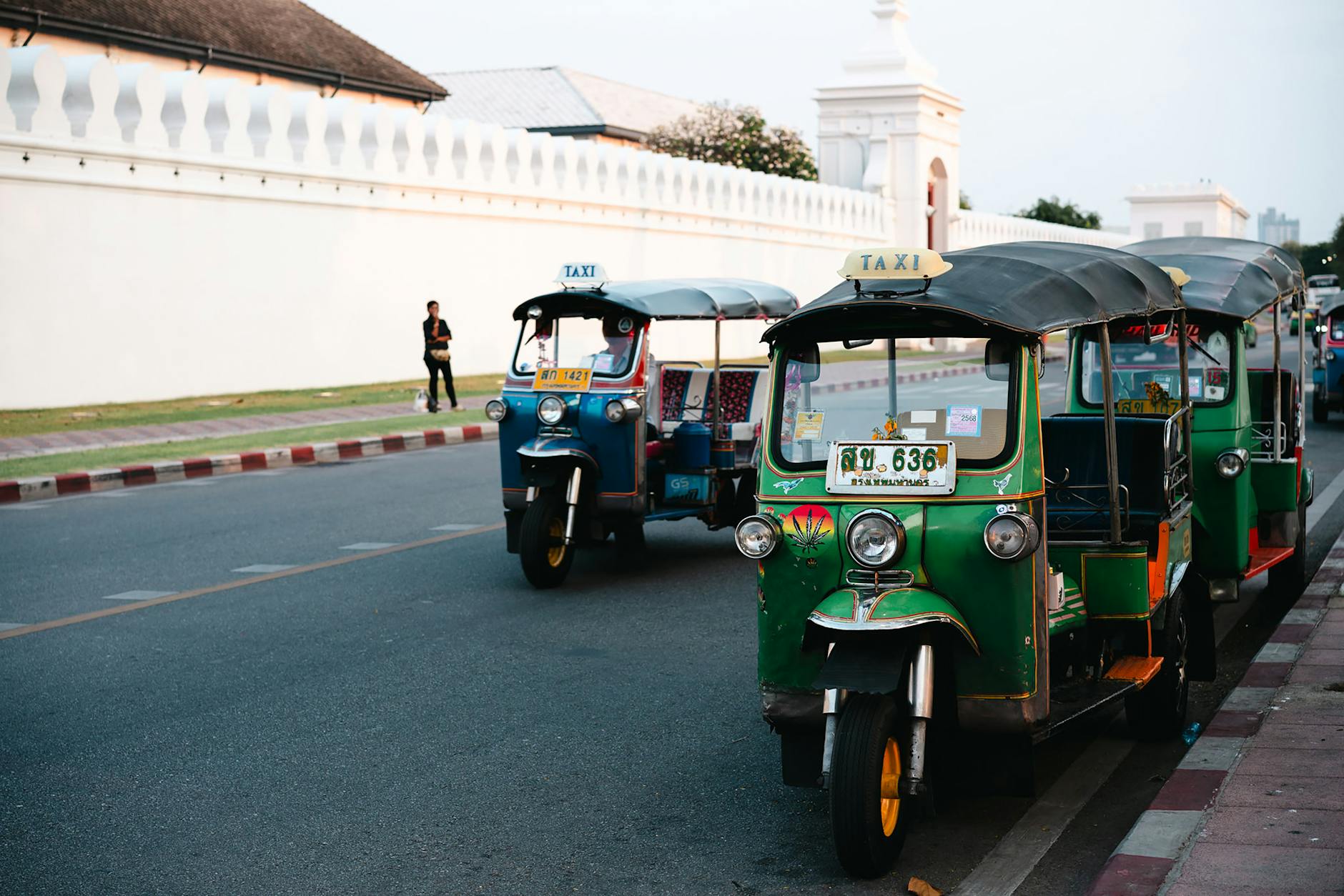 Tuk-Tuk With Tourists