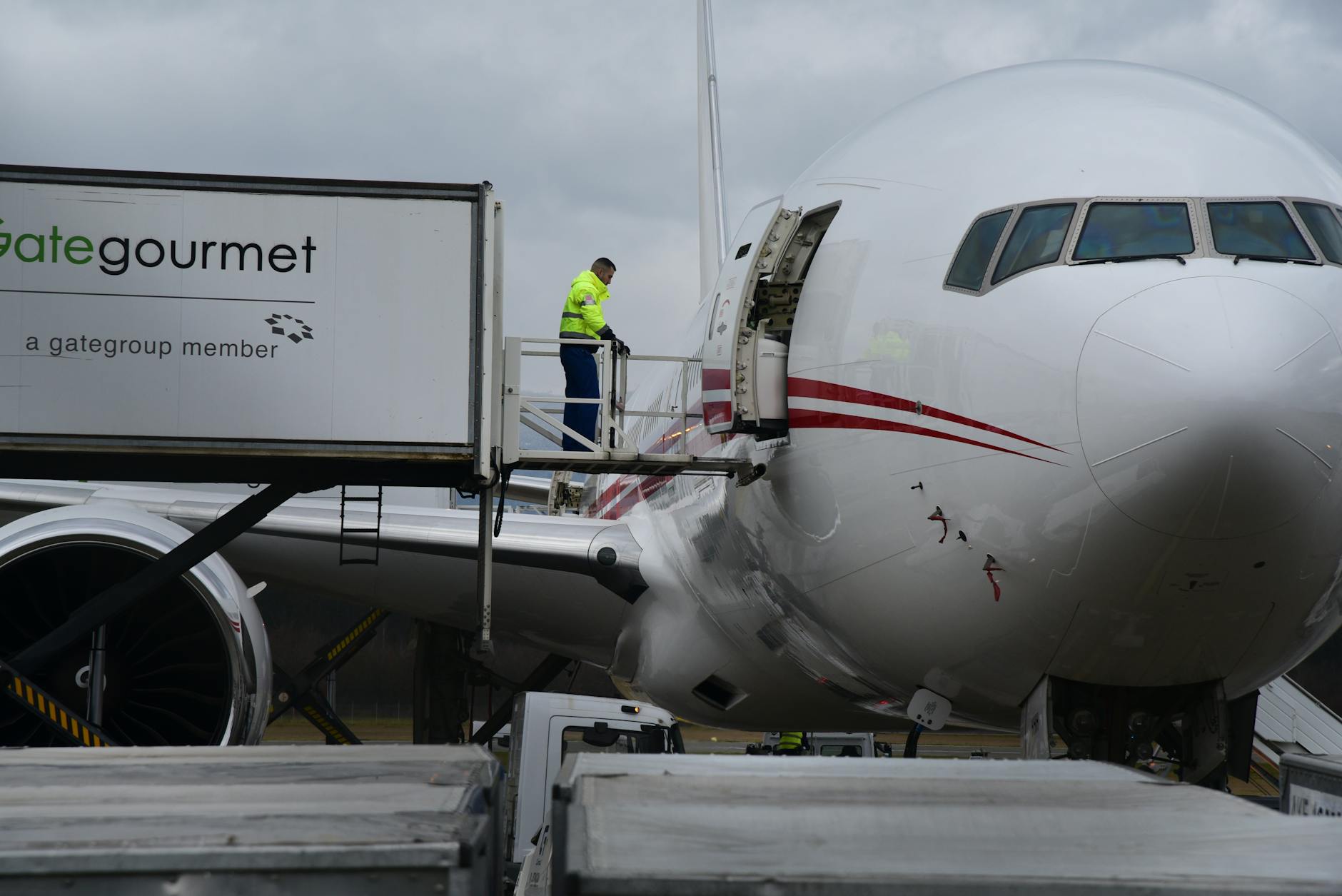 Airport Food Purchase