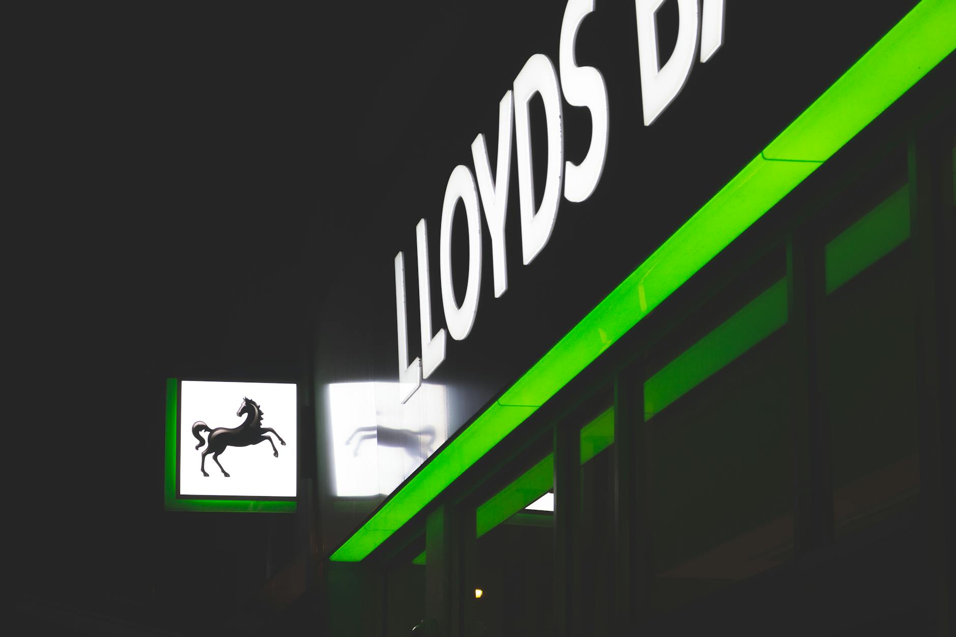 Bank Logo On Sign