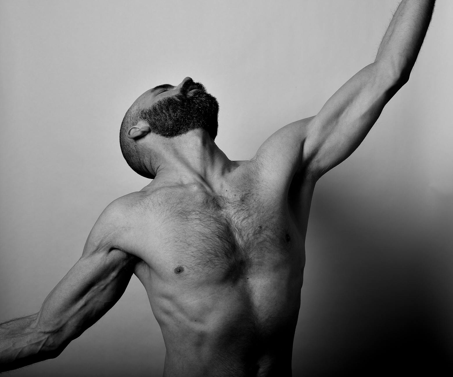 Exaggerated Chest Posture