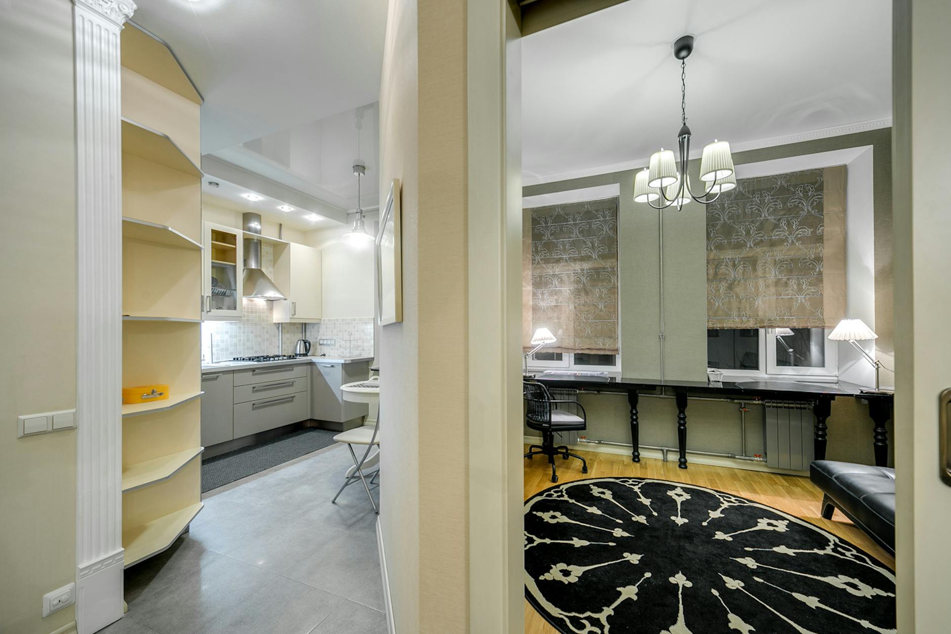 Kitchen And Workspace