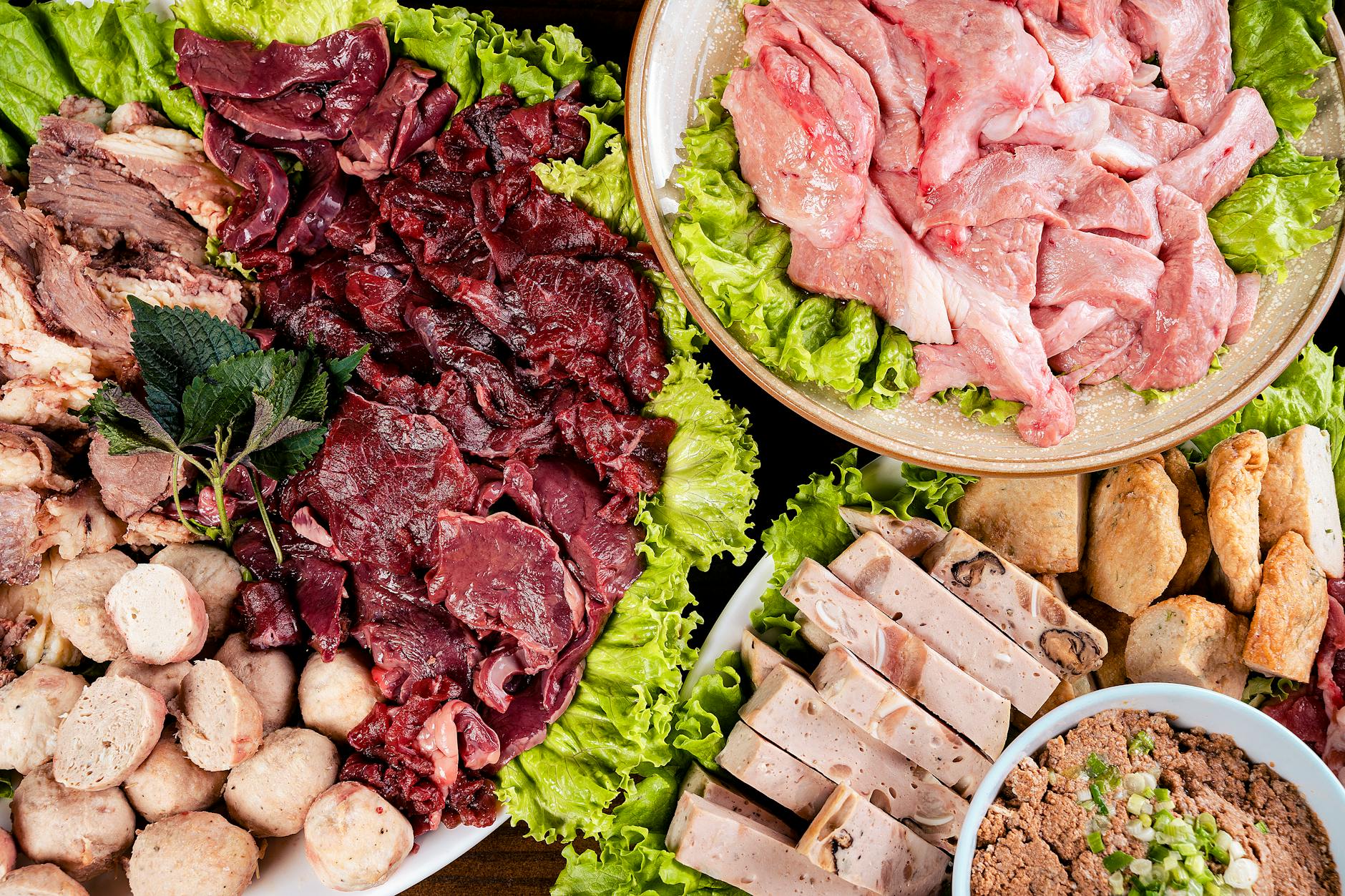 Savory Ingredients Display