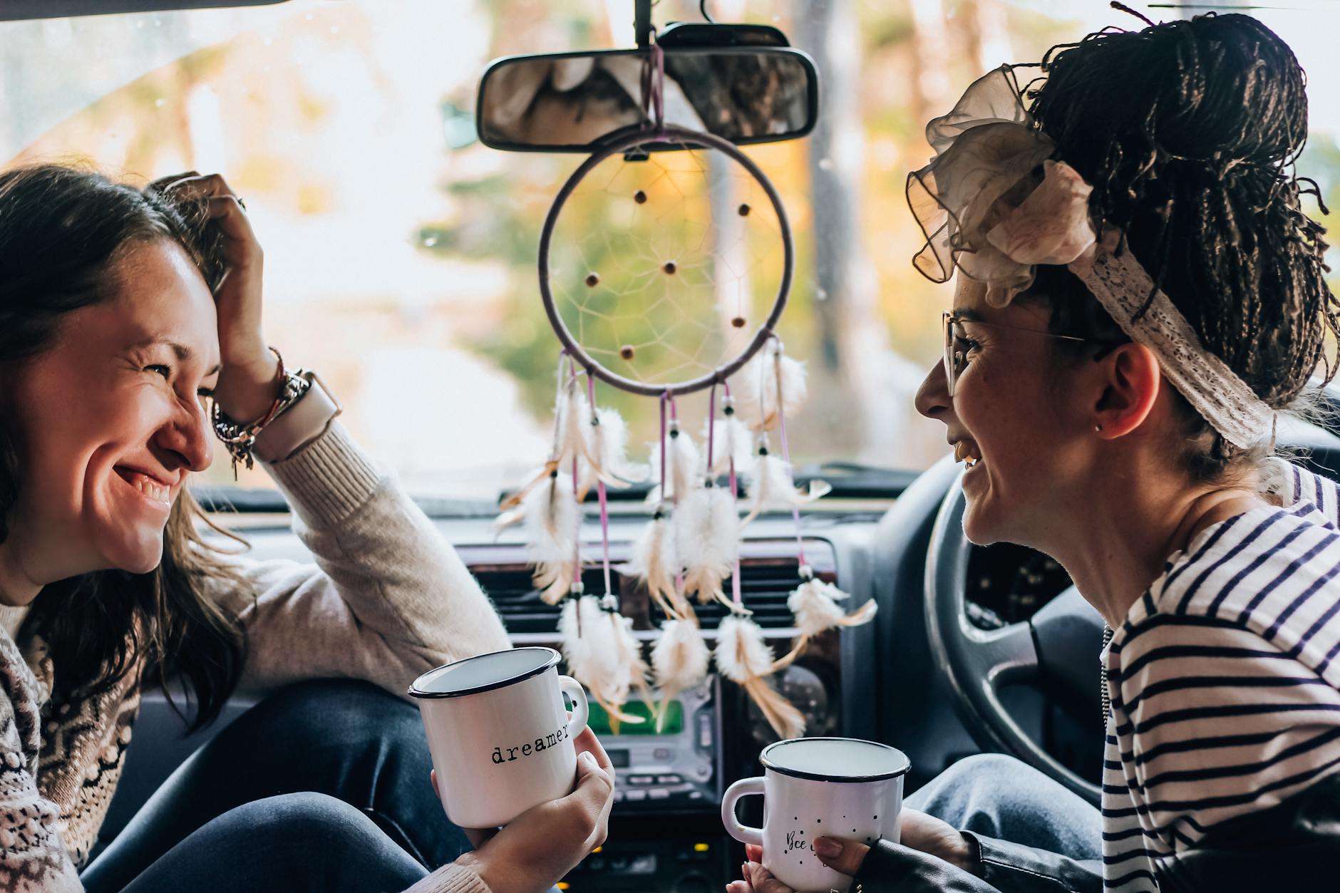 Joyful People Conversing