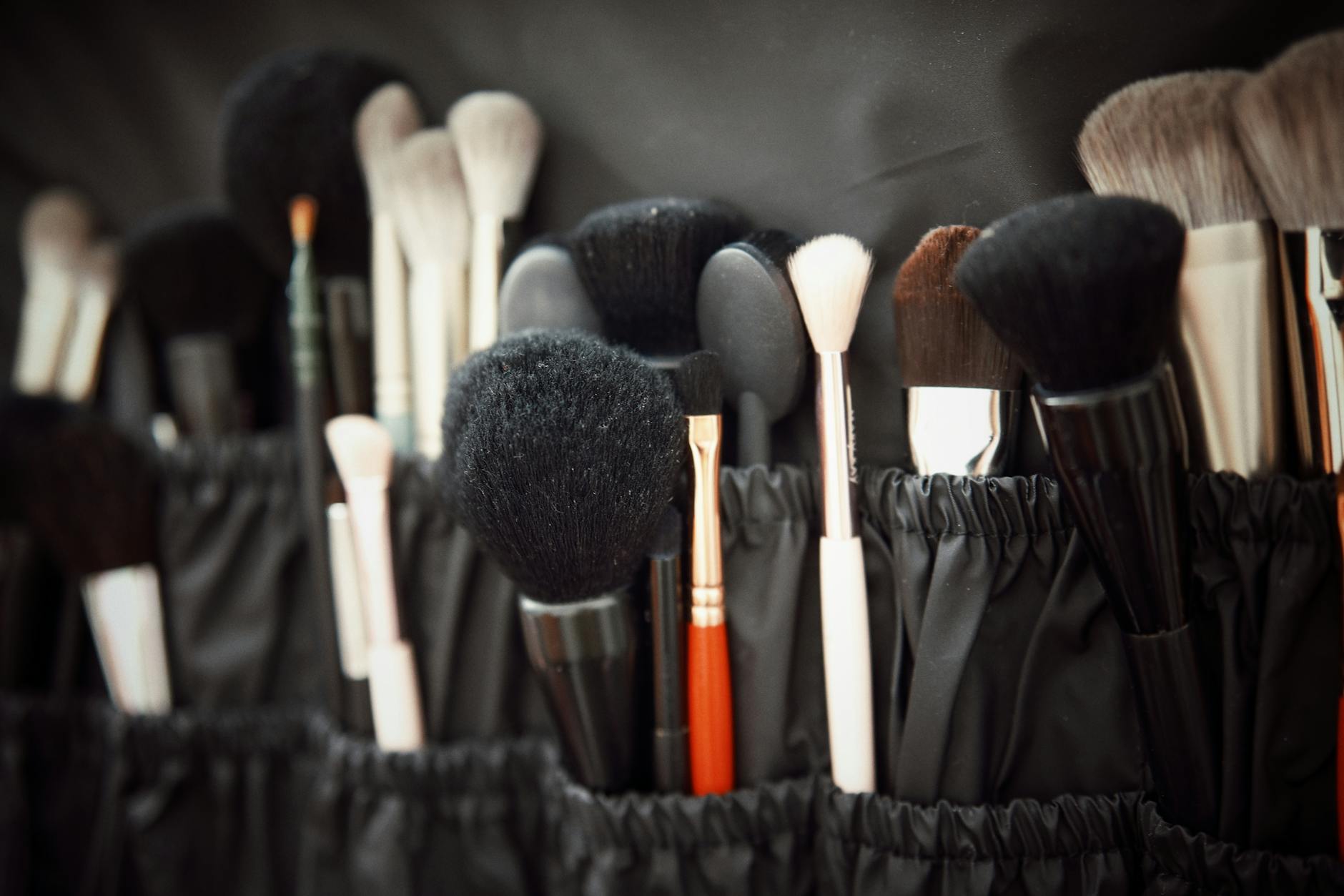 Dirty Makeup Brushes