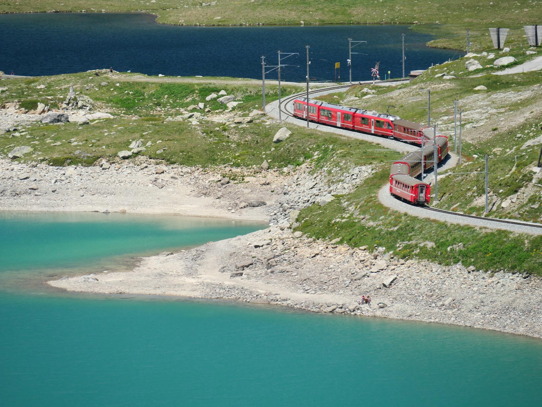 Bernina Express Train Ride