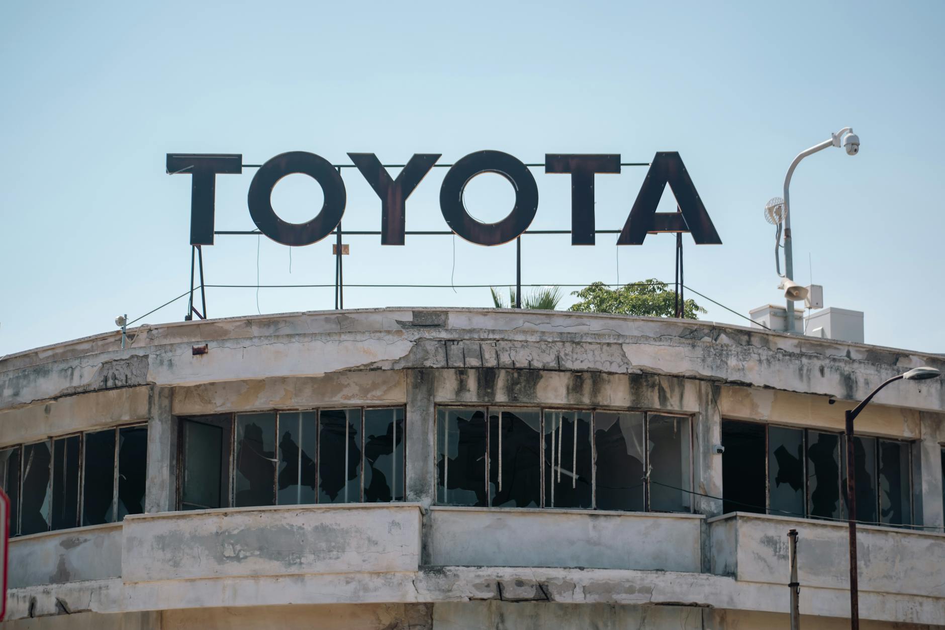 Fading Factory Building