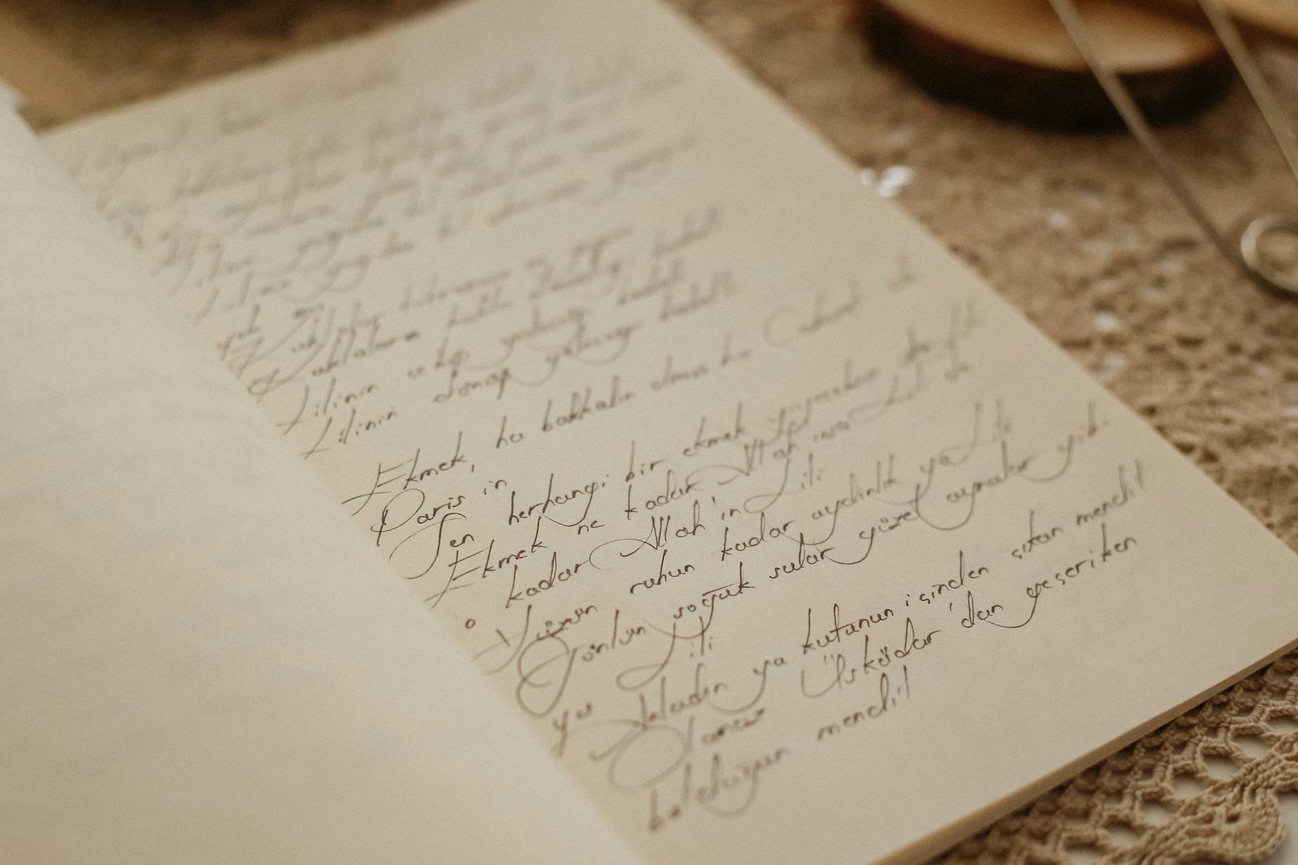 Handwritten Letters Etiquette