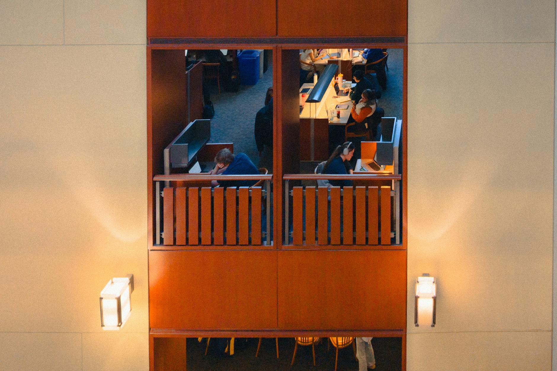 Hunched Office Worker