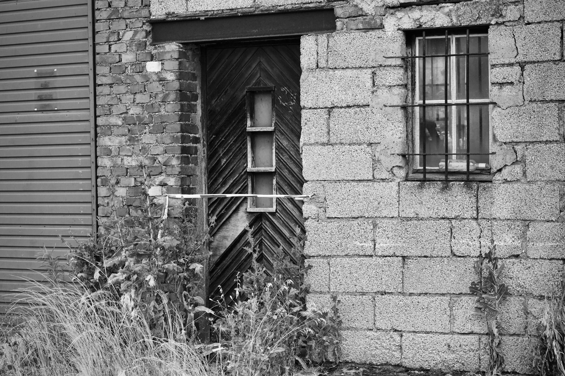 Barred Windows Signs