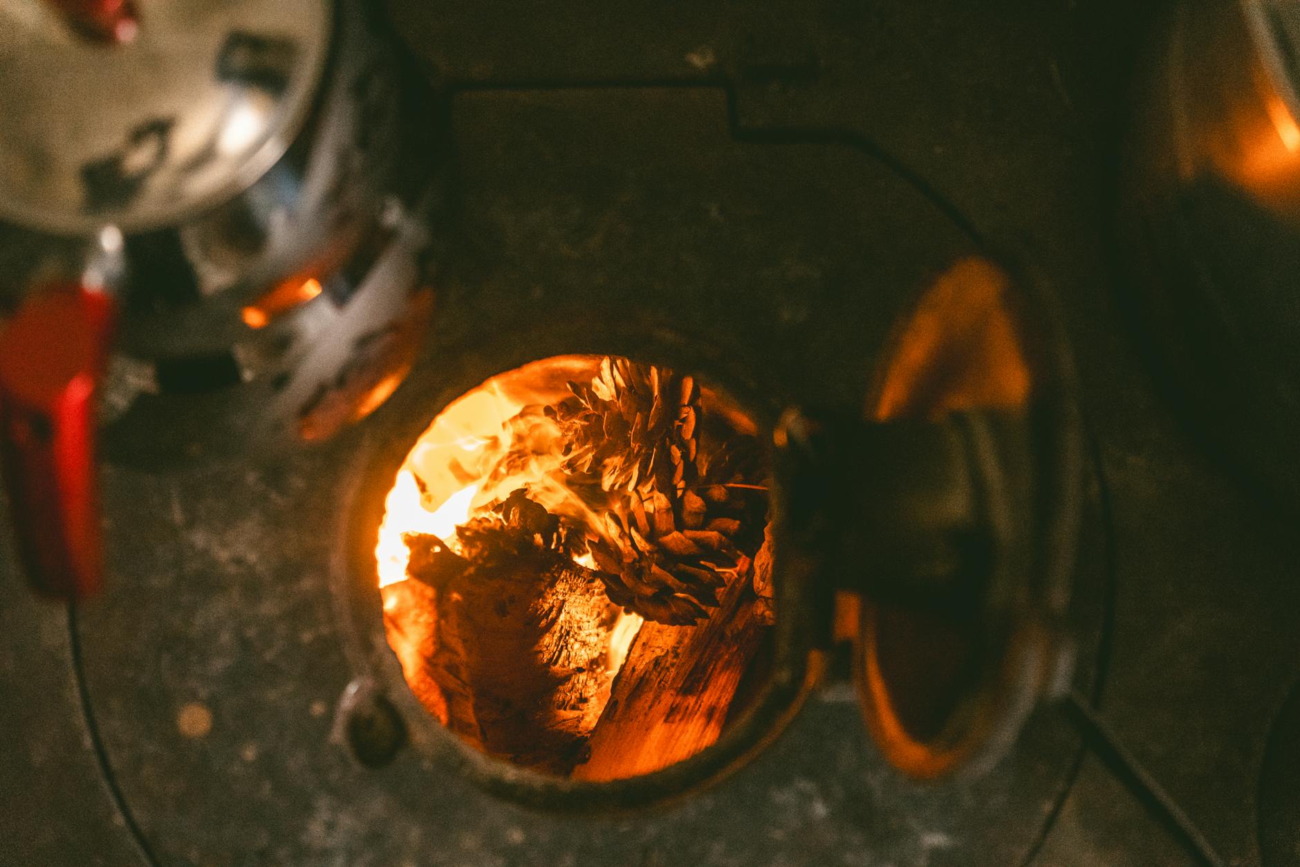 Wood-Burning Stove Installation