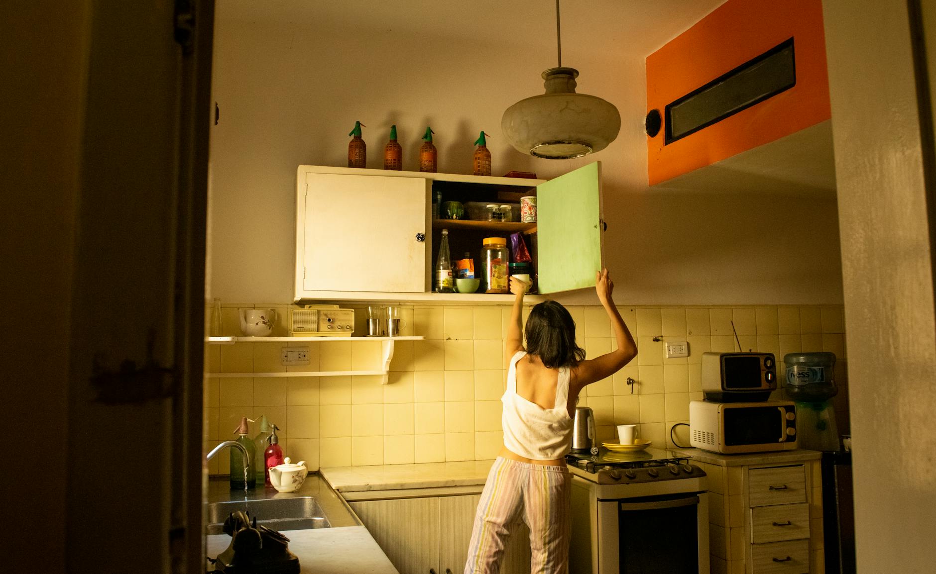 Disorganized Kitchen 