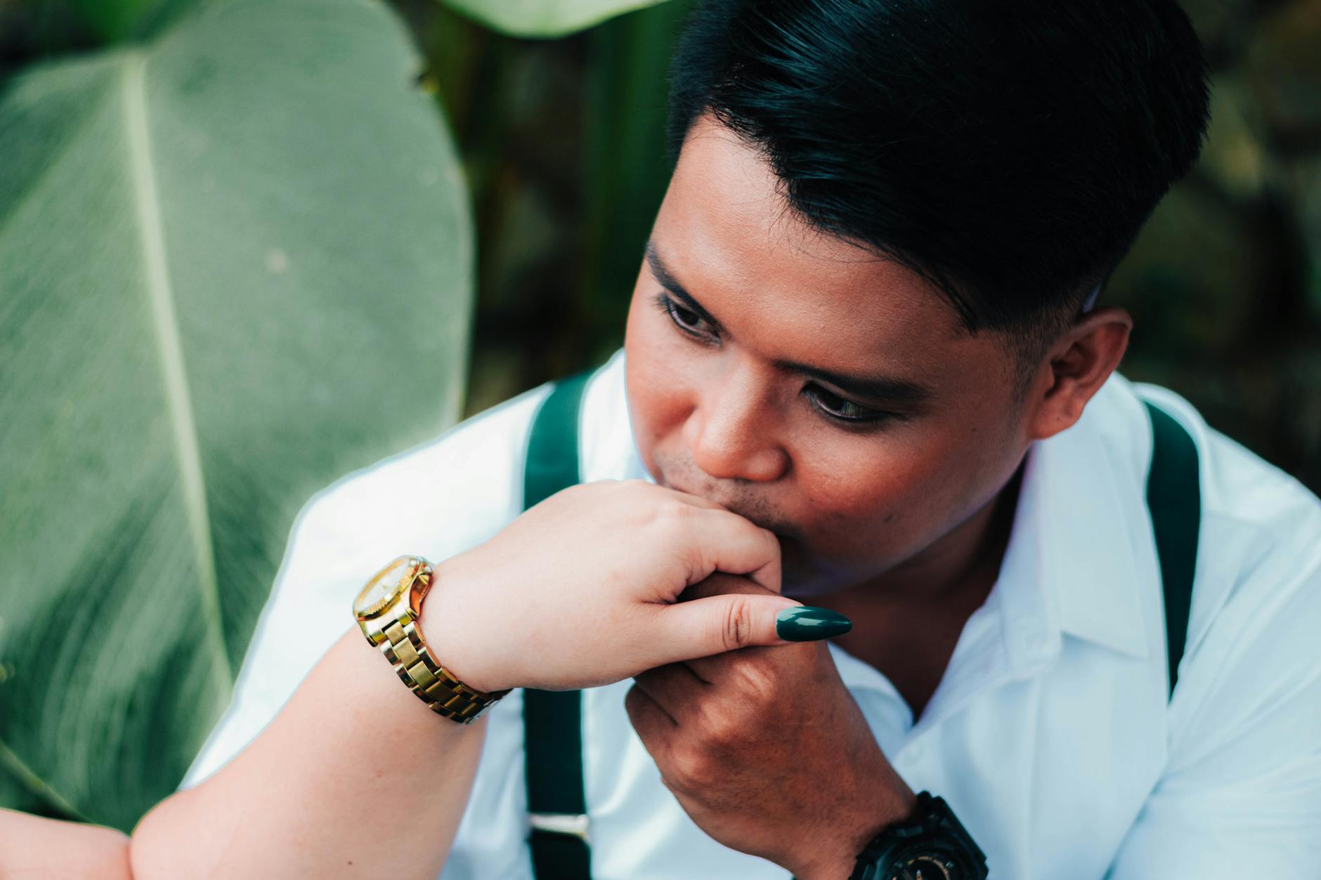 Couple Displaying Affection