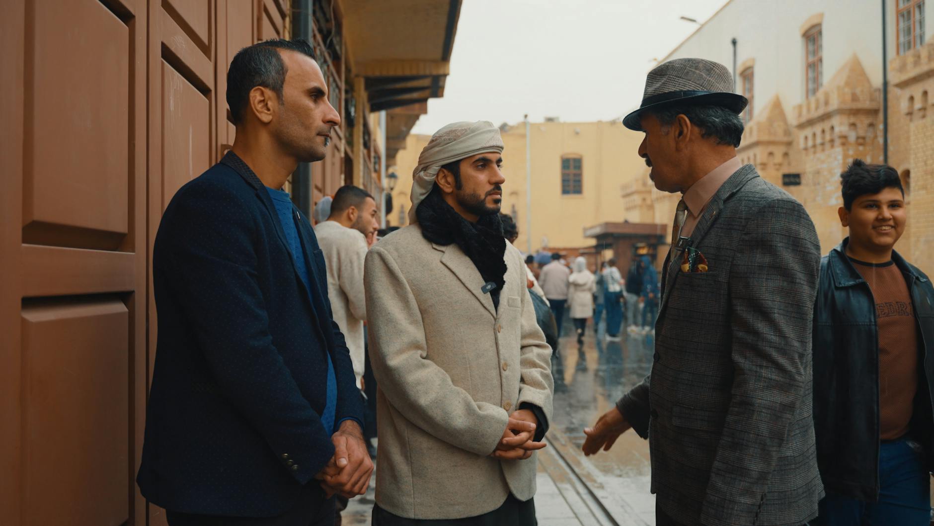 Apologetic Conversation Scene