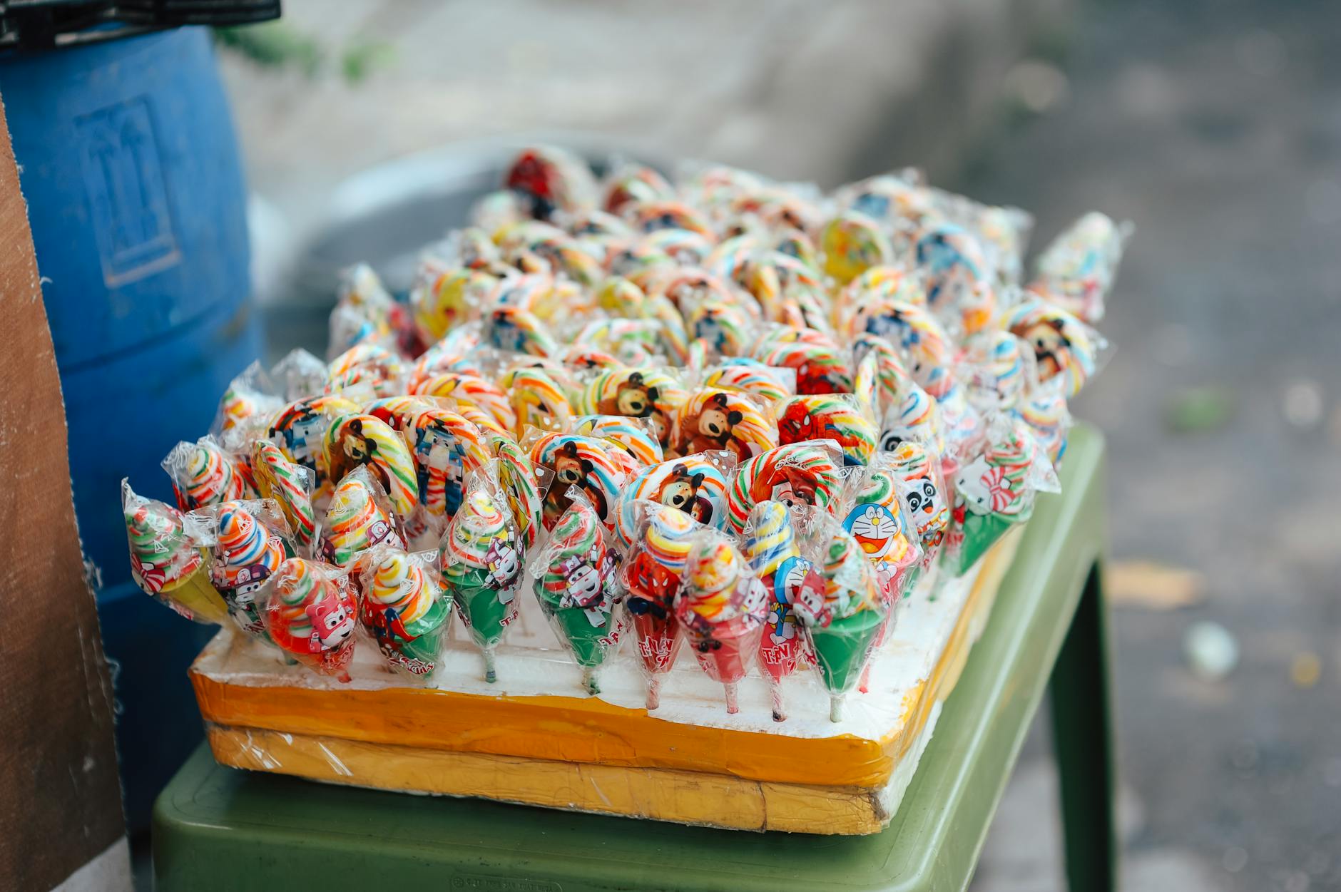 Children Eating Candy