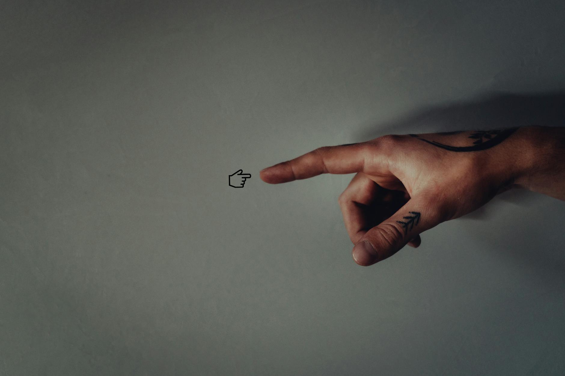 Finger Pointing Hand