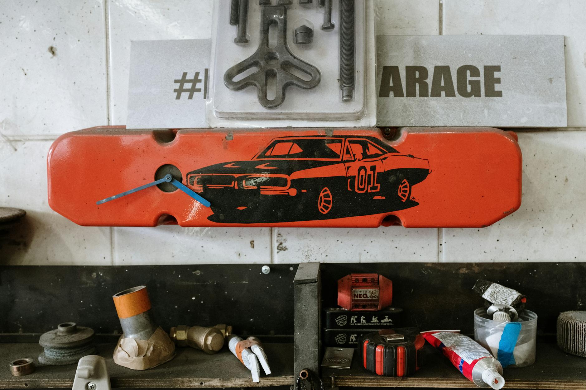 Magnetic Tool Garage