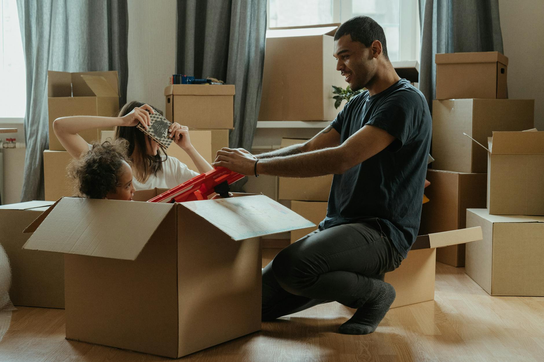 Moving Boxes And Families