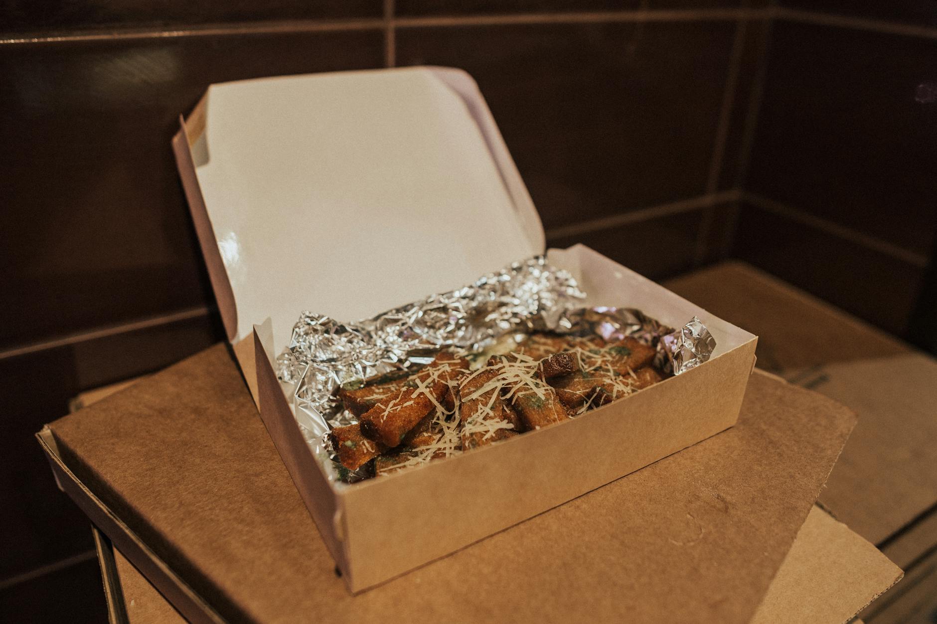 Foil Peeling Food+delivery