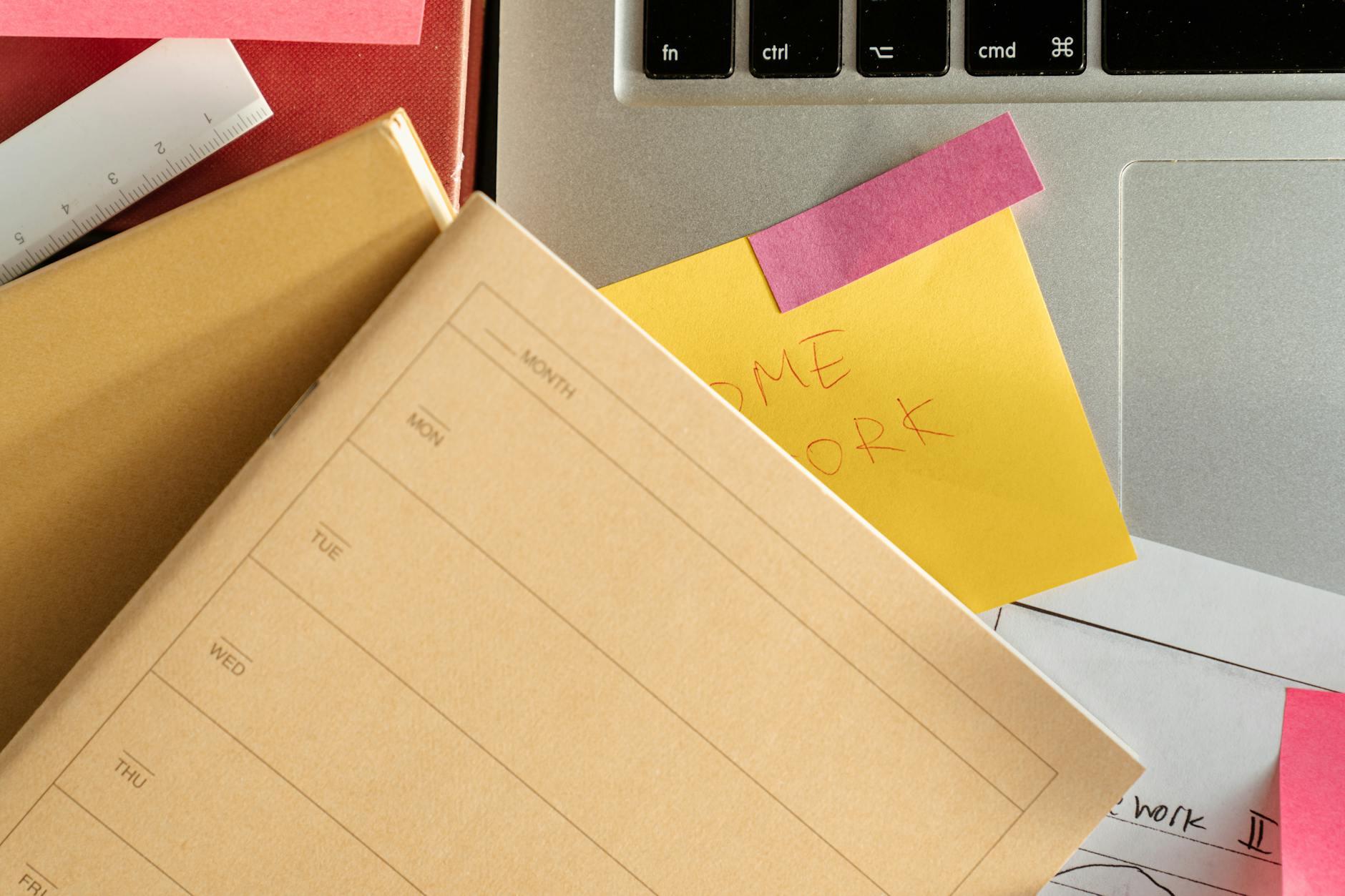 Sticky Notes And Planner