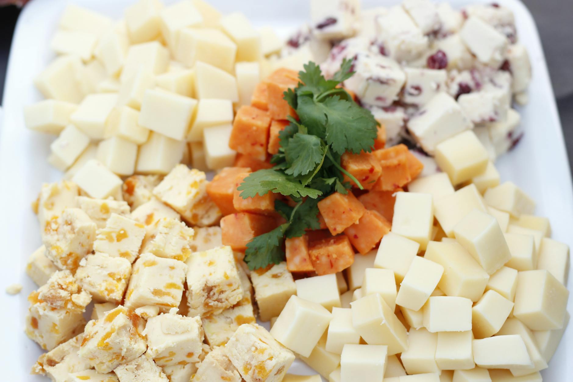 Cheese Cubes Platter