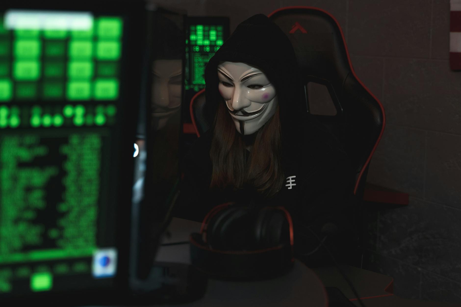 Hacker With Computer