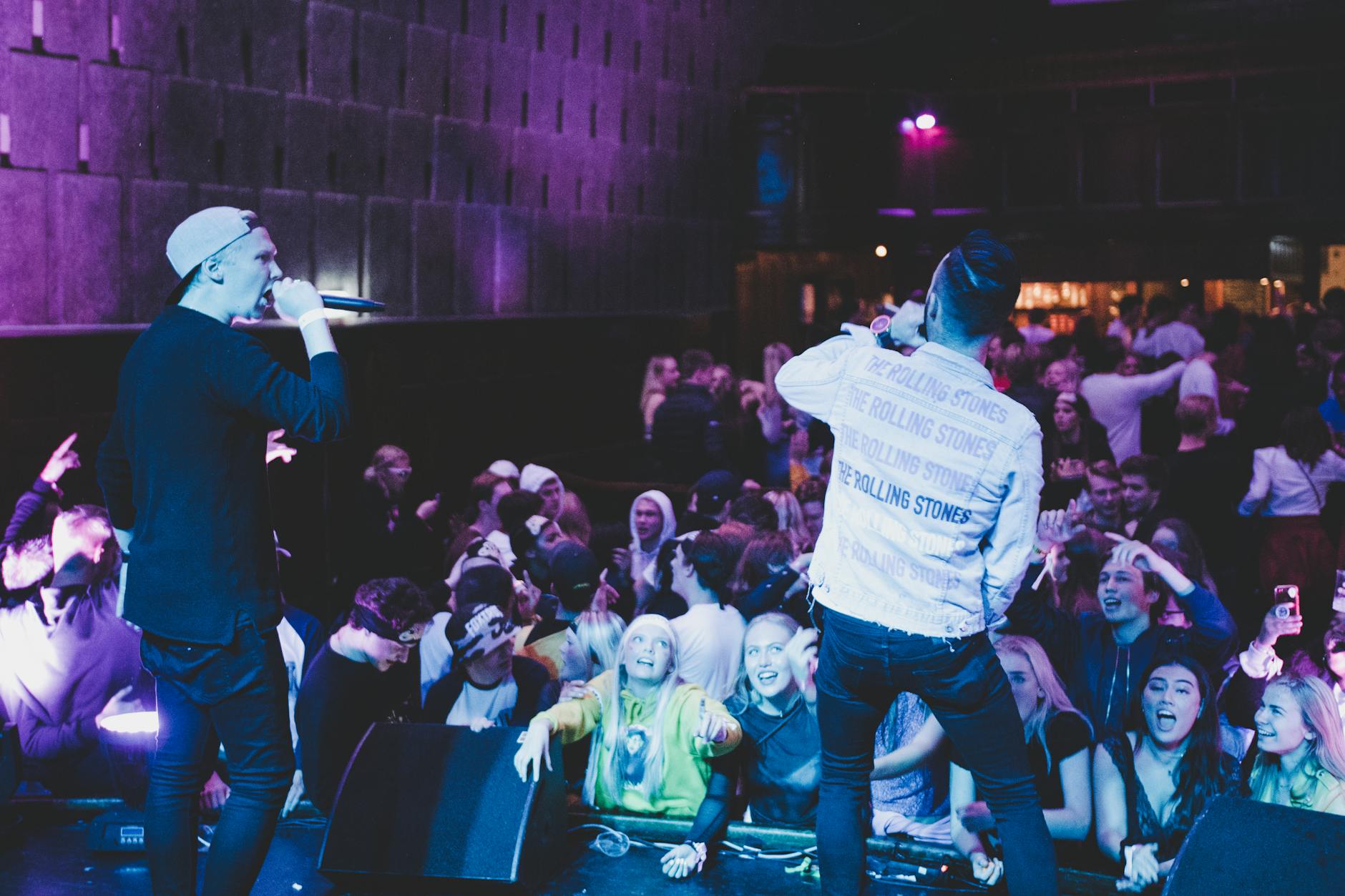 Microphone And Audience