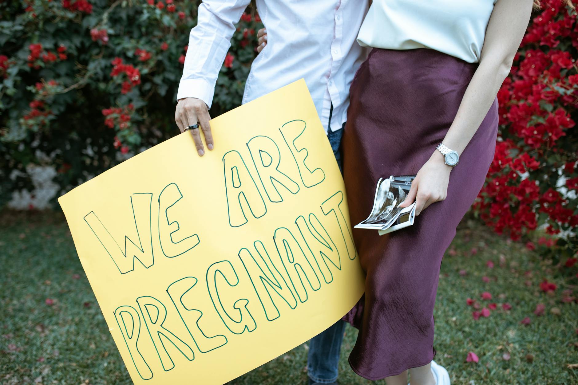 Pregnancy Announcement Moment