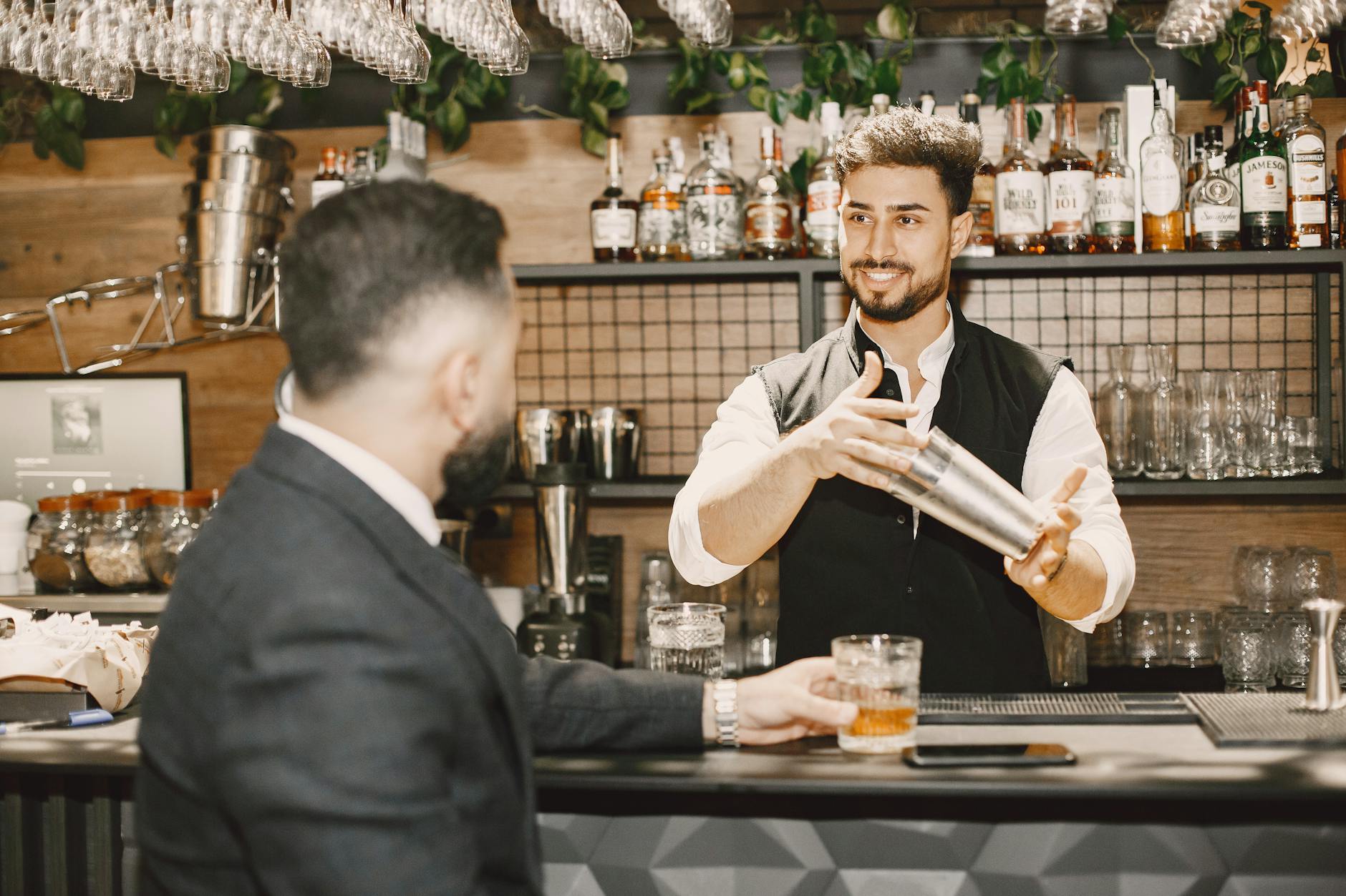 Bartender Customer Interaction