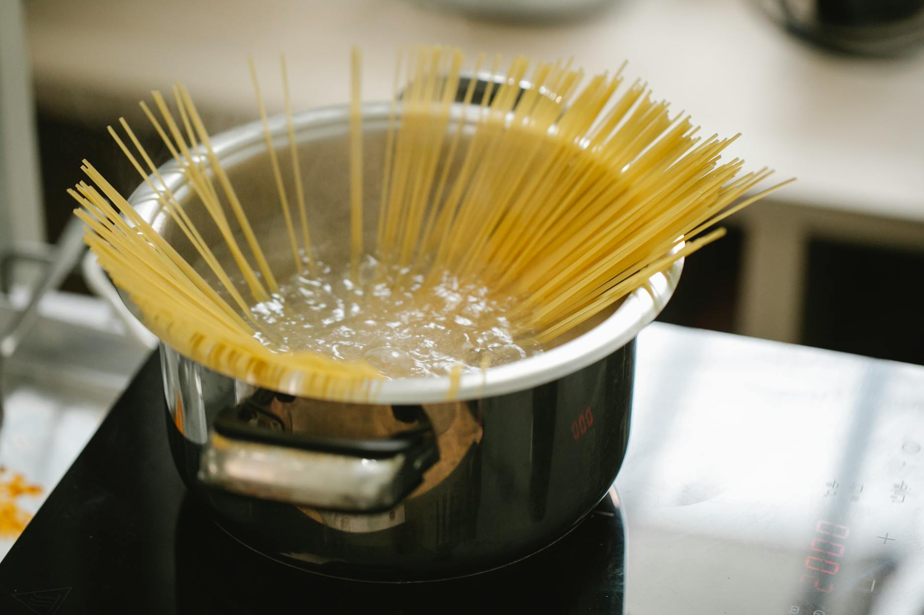 Pasta In Boiling Water