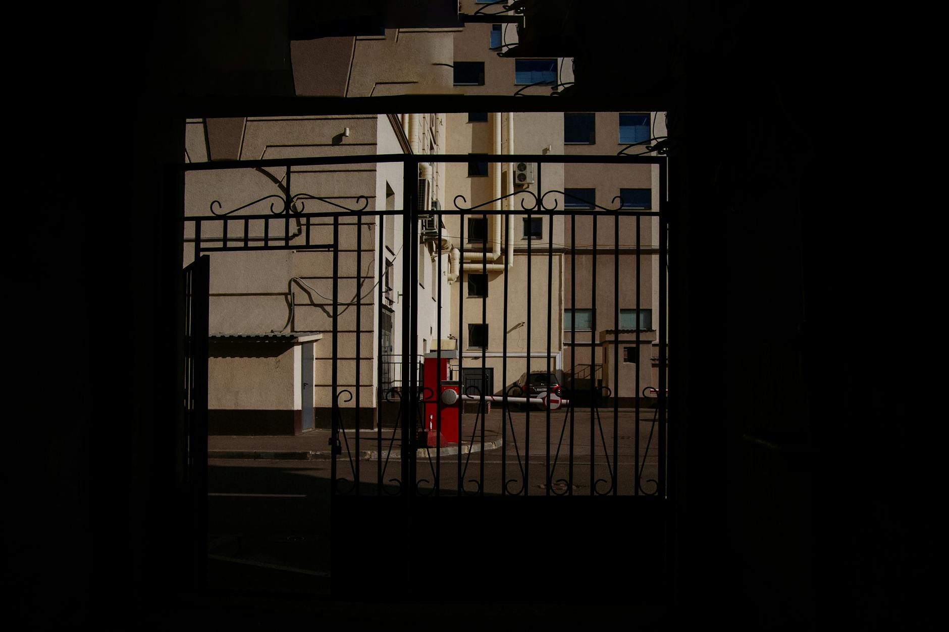 Security Gate Entrance