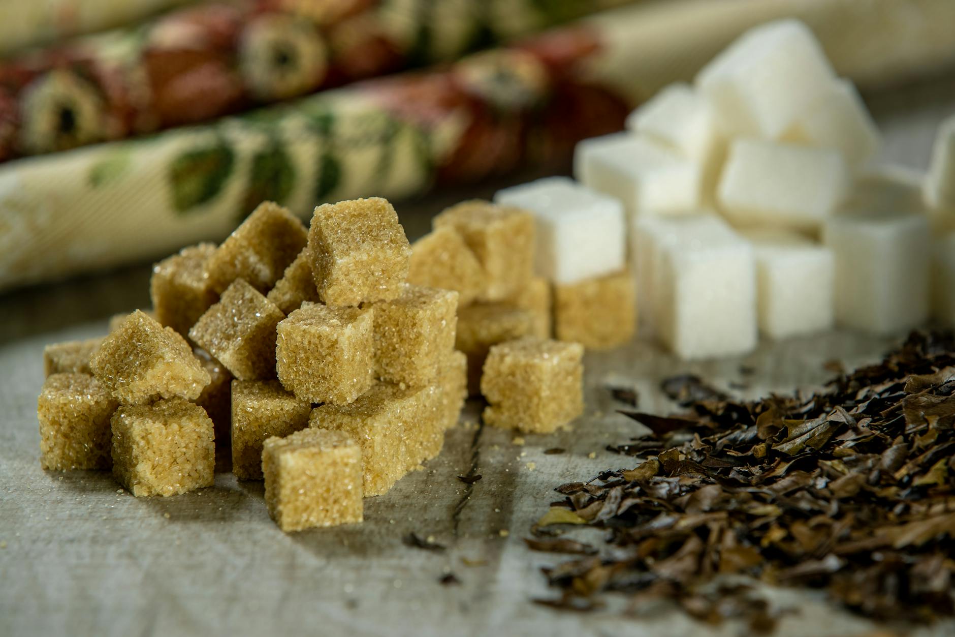Refined white sugar