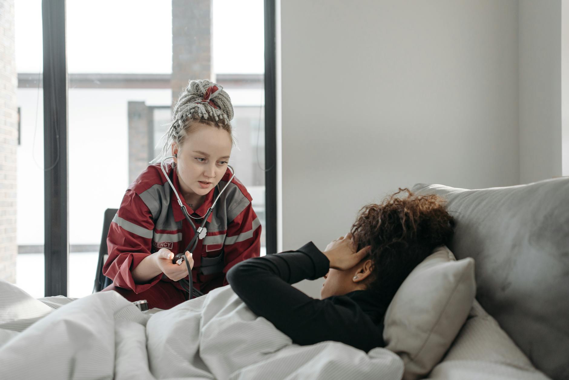 Autoimmune Condition Patient And Doctor