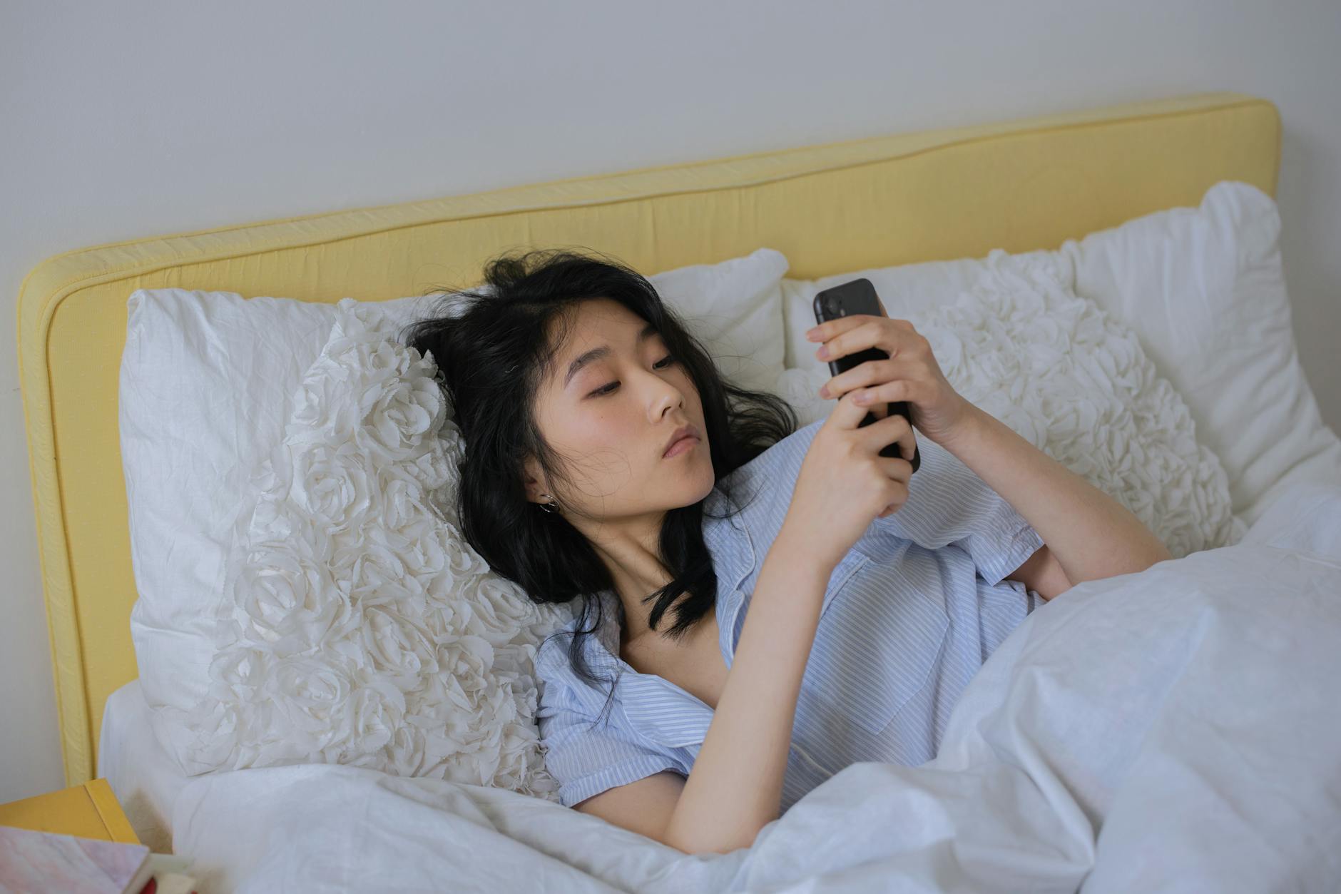 Phone Scrolling in bed